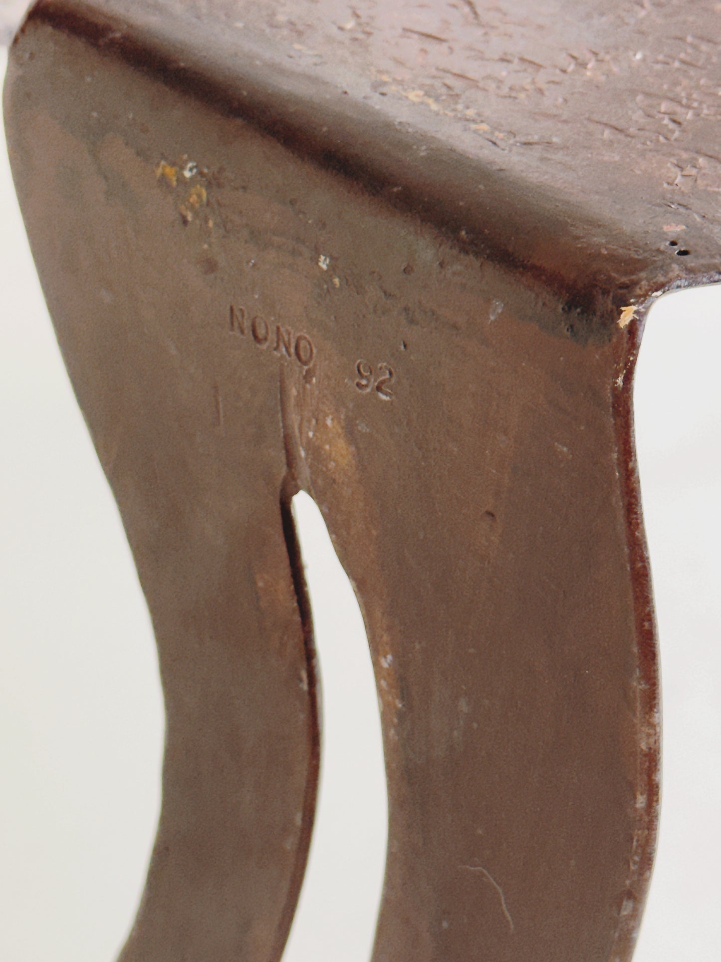 Steel Console Table by Arnaud Maurer
