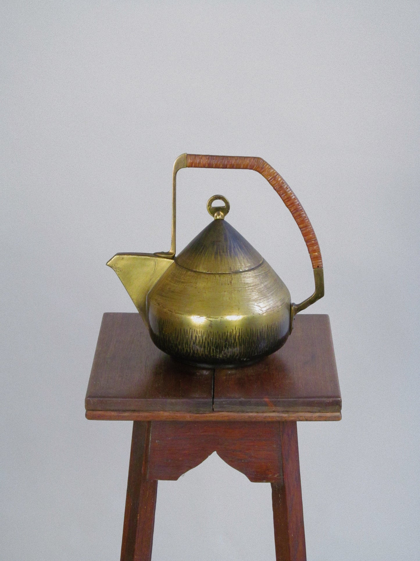 Bauhaus Brass Teapot c.1900-1910