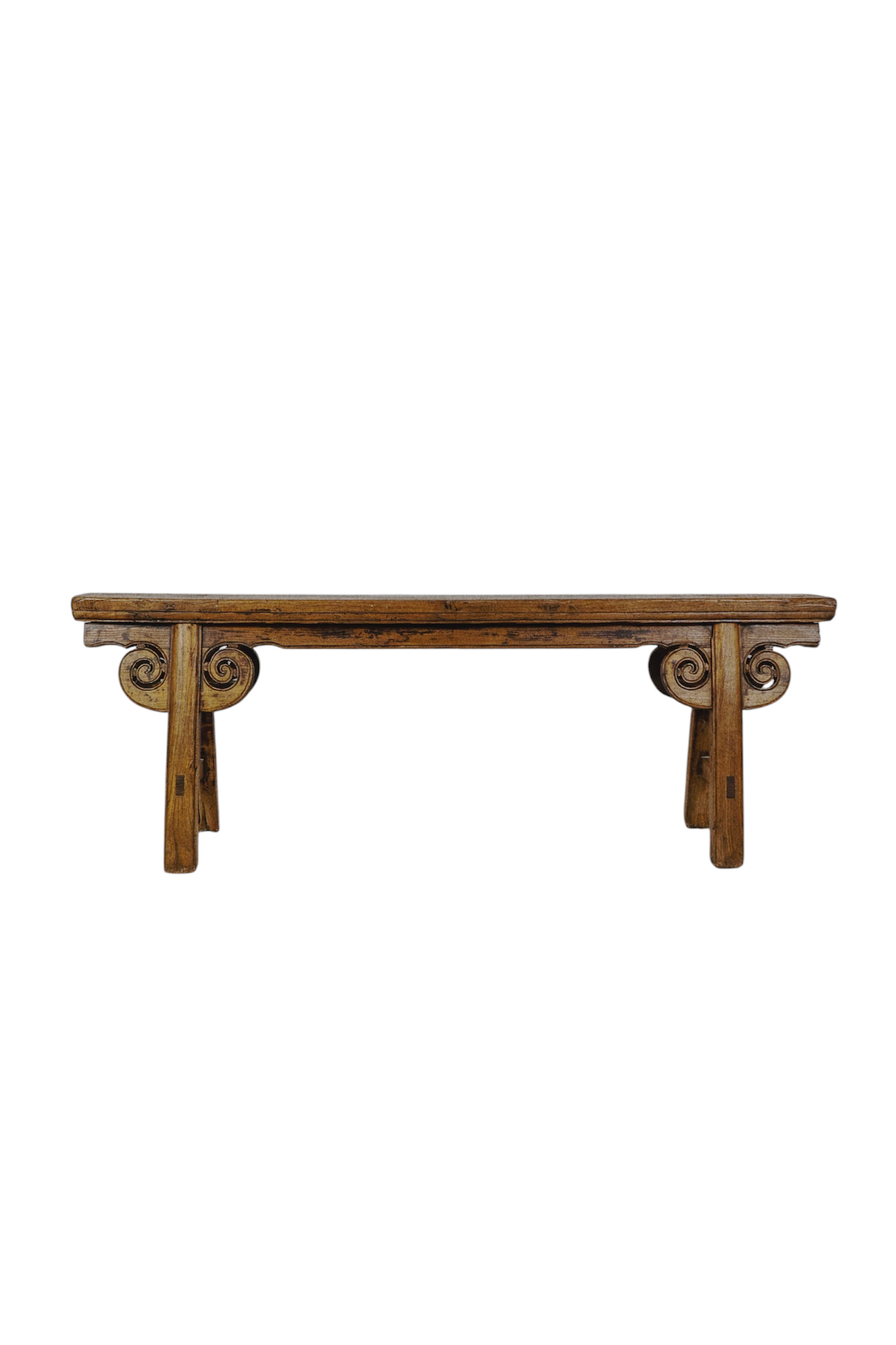 Balinese Scrollwork Bench