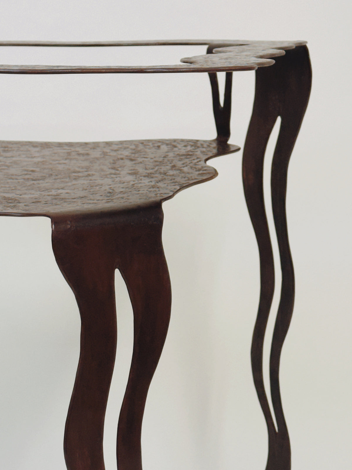 Steel Console Table by Arnaud Maurer