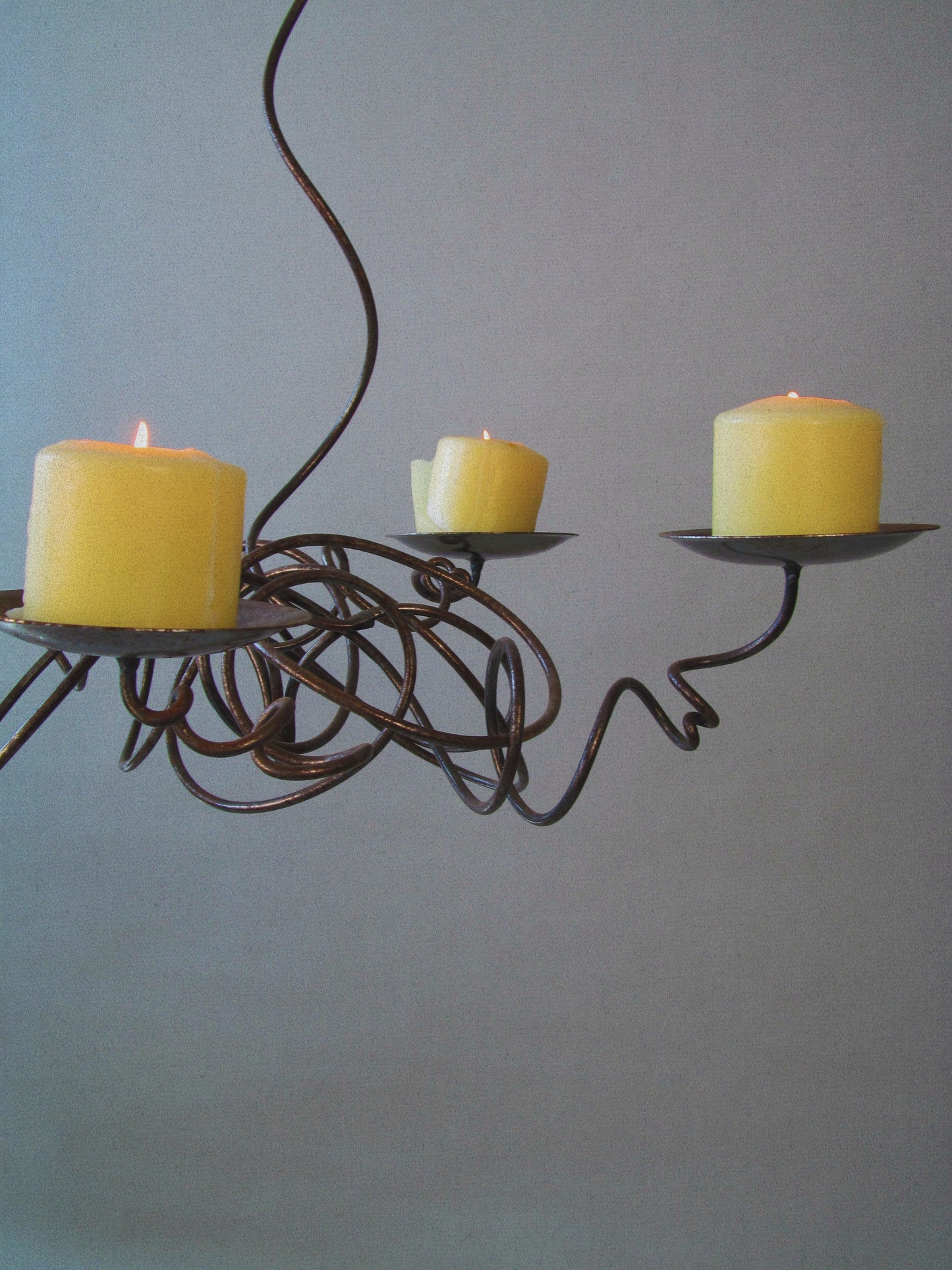 Iron Freeform Chandelier