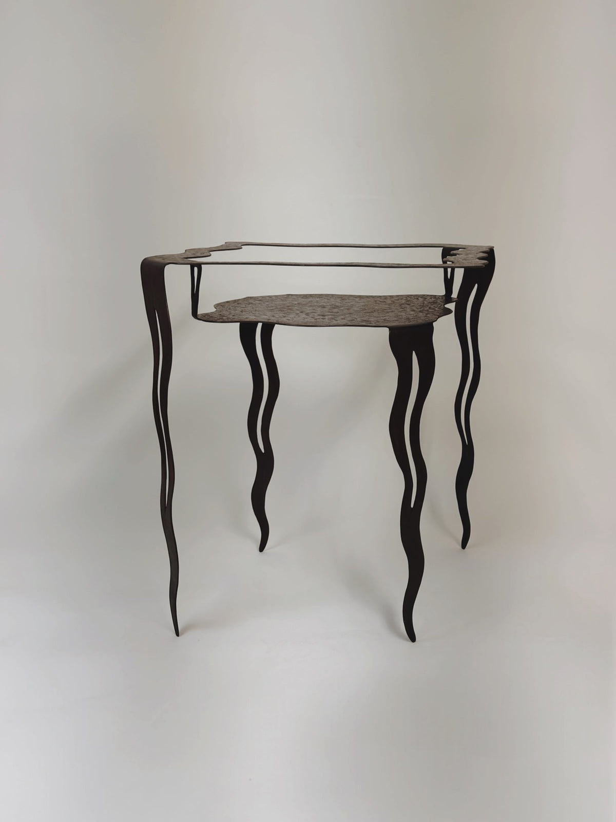 Steel Console Table by Arnaud Maurer