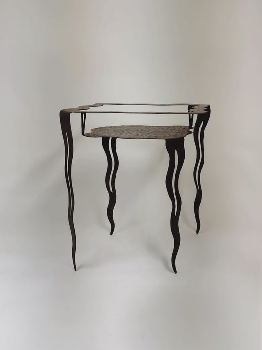 Steel Console Table by Arnaud Maurer