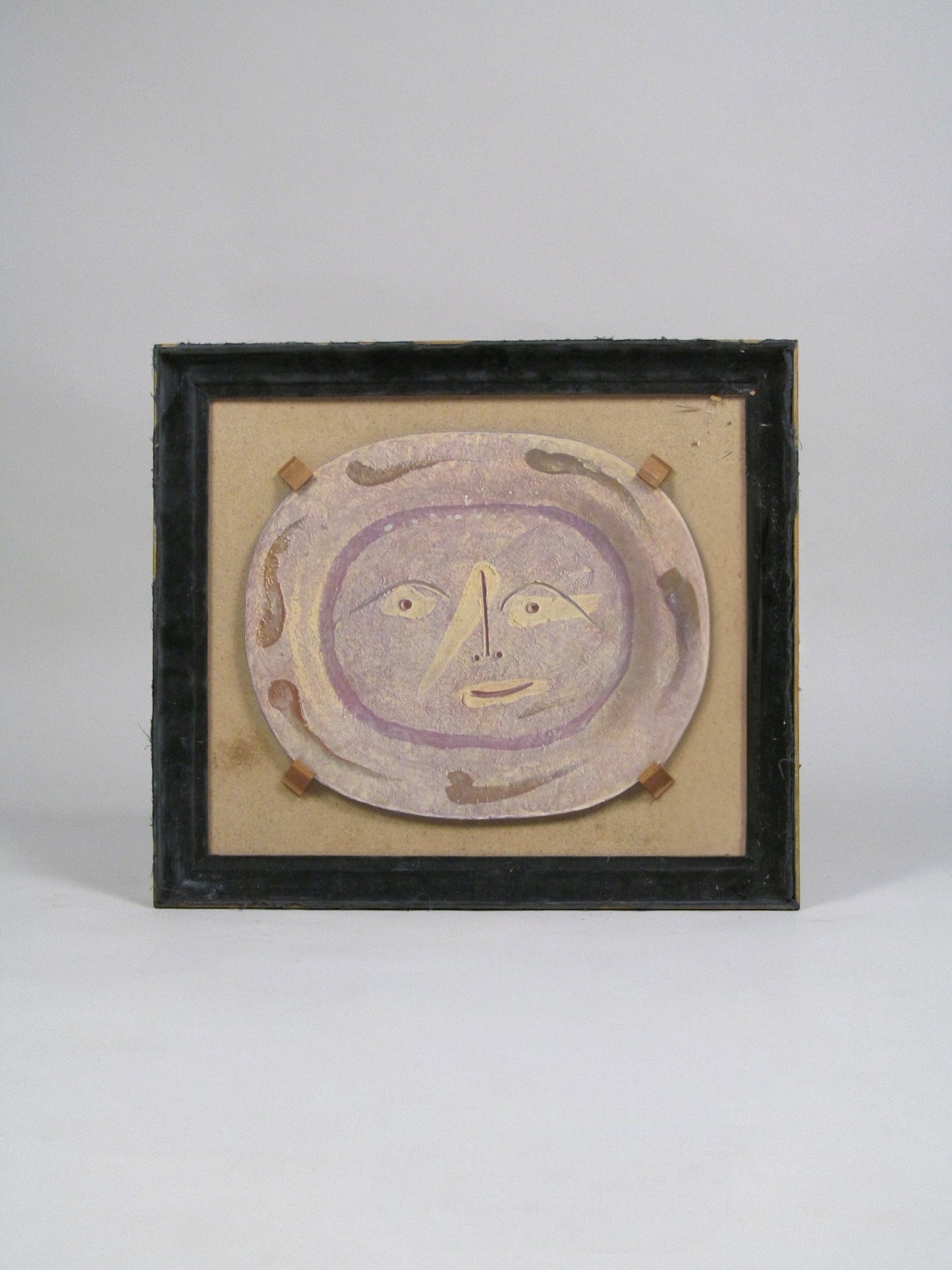 Mounted Plate, with Face