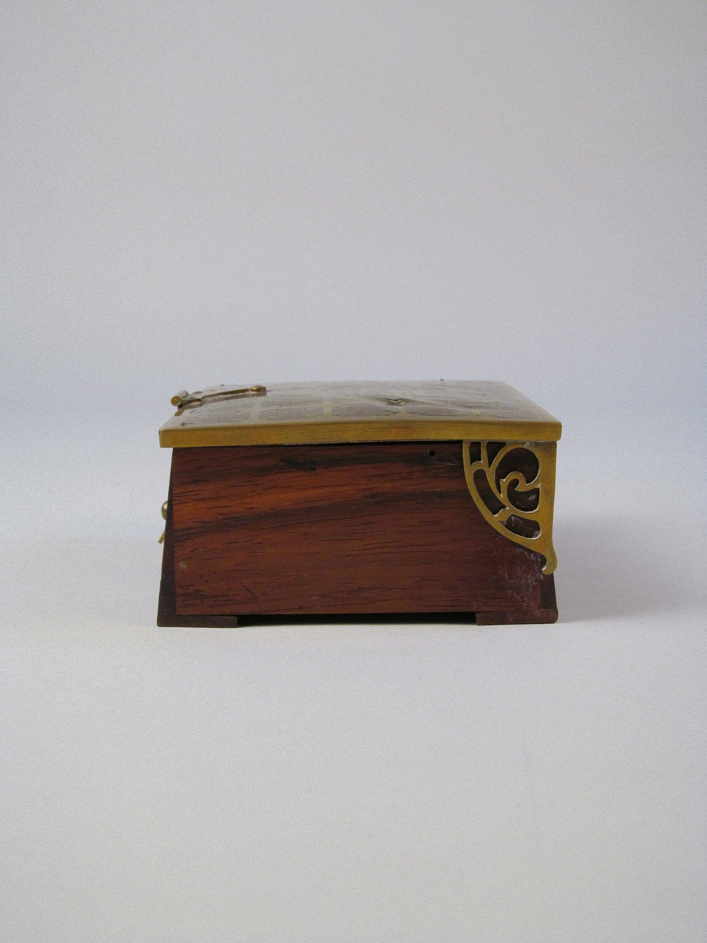 Seccessionist Cigar Box c.1910 With Contents