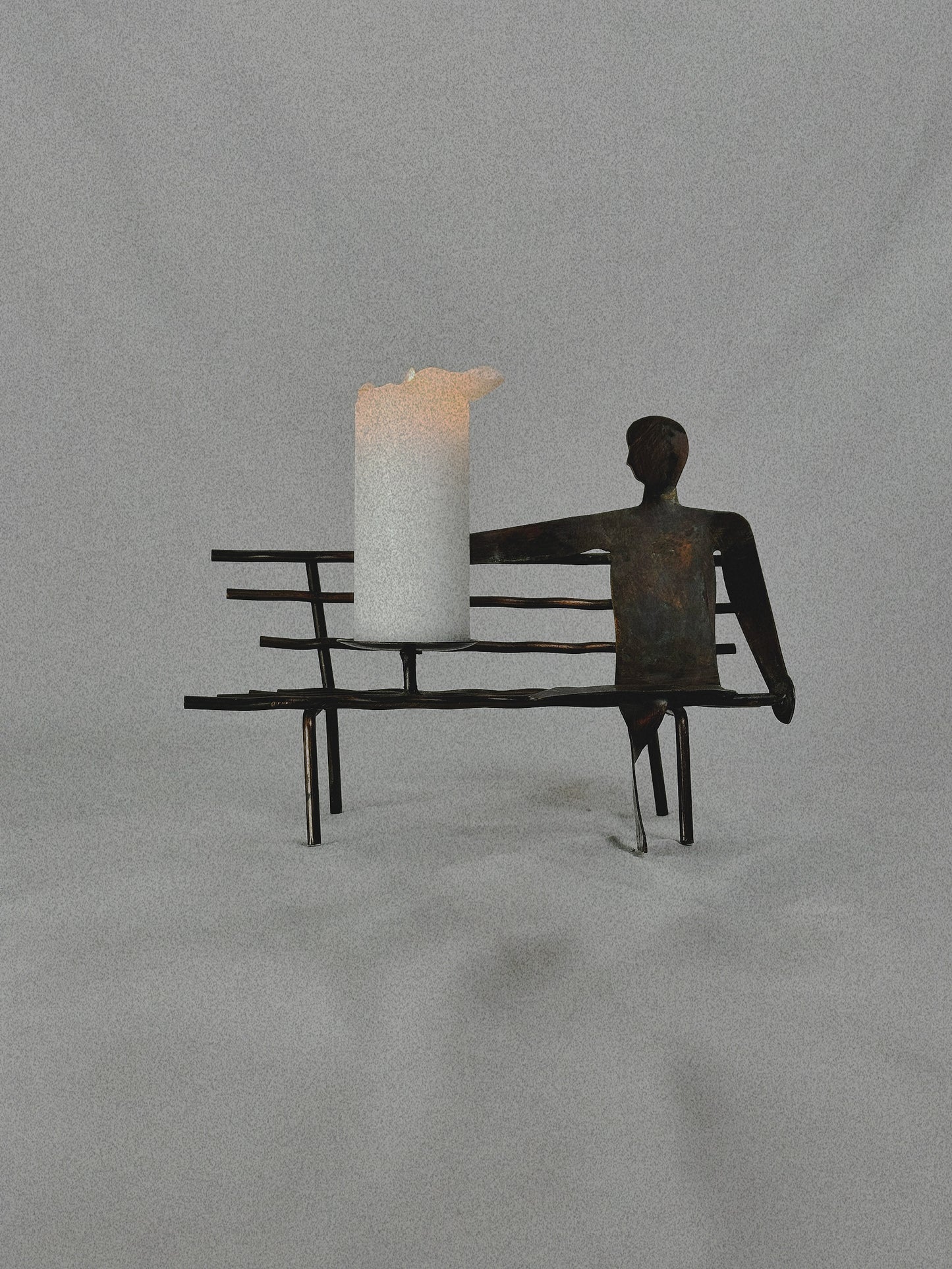 Copper Candleholder