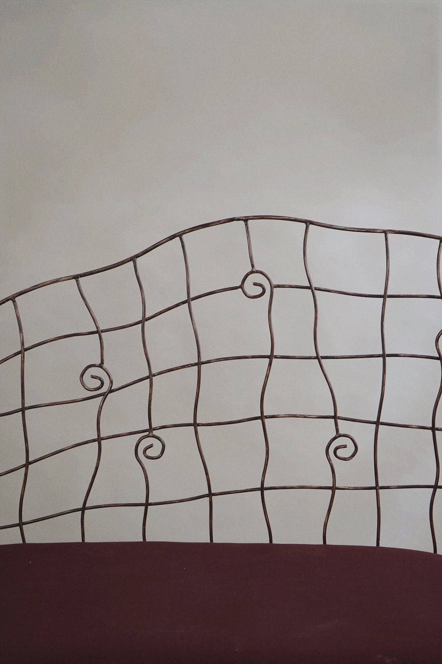 Scrollwork Iron Bench