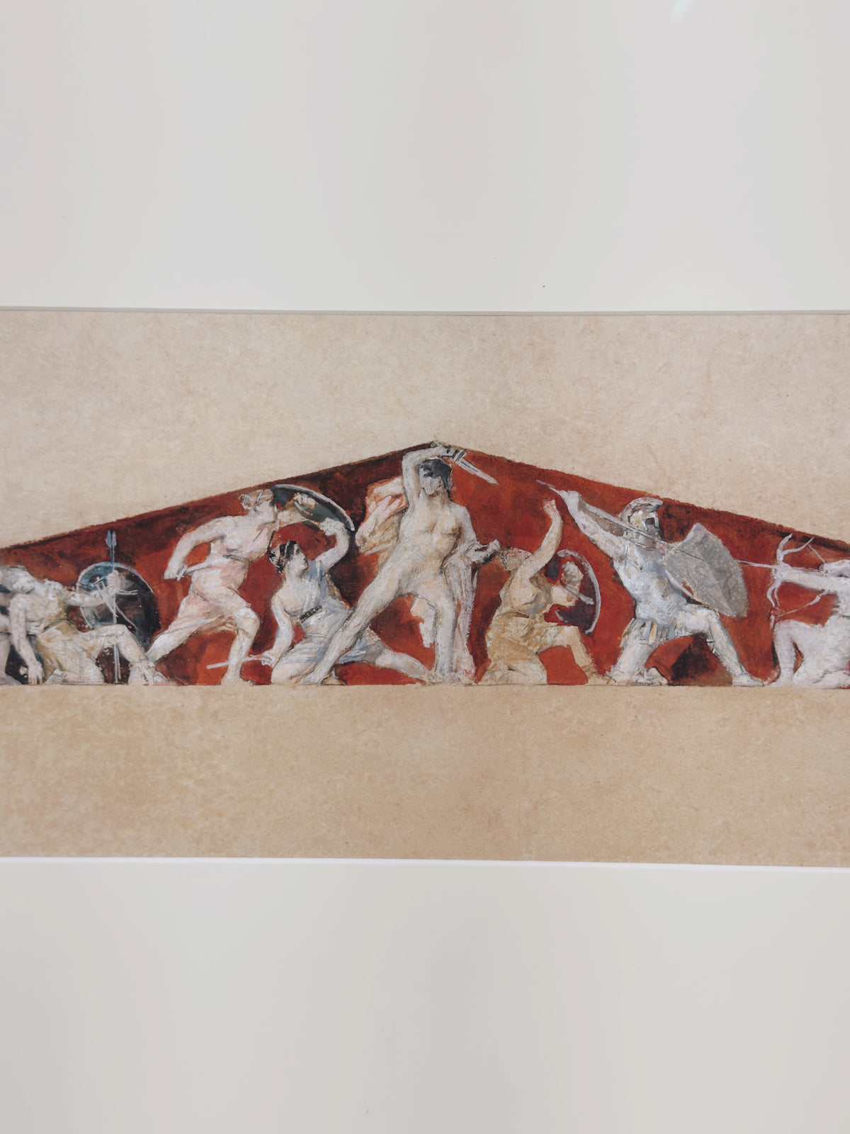 Neoclassical Study of a Pediment c.1810