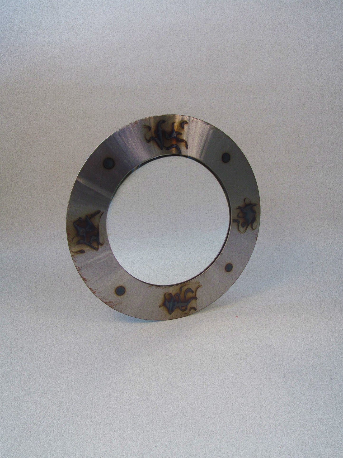 Scorched Steel Mirror