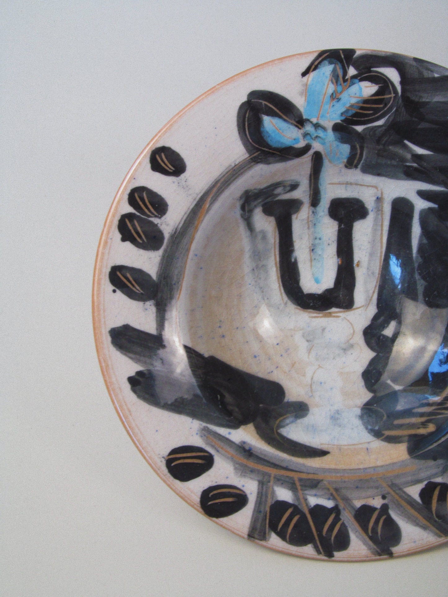 Bowl In the Manner of Pablo Picasso