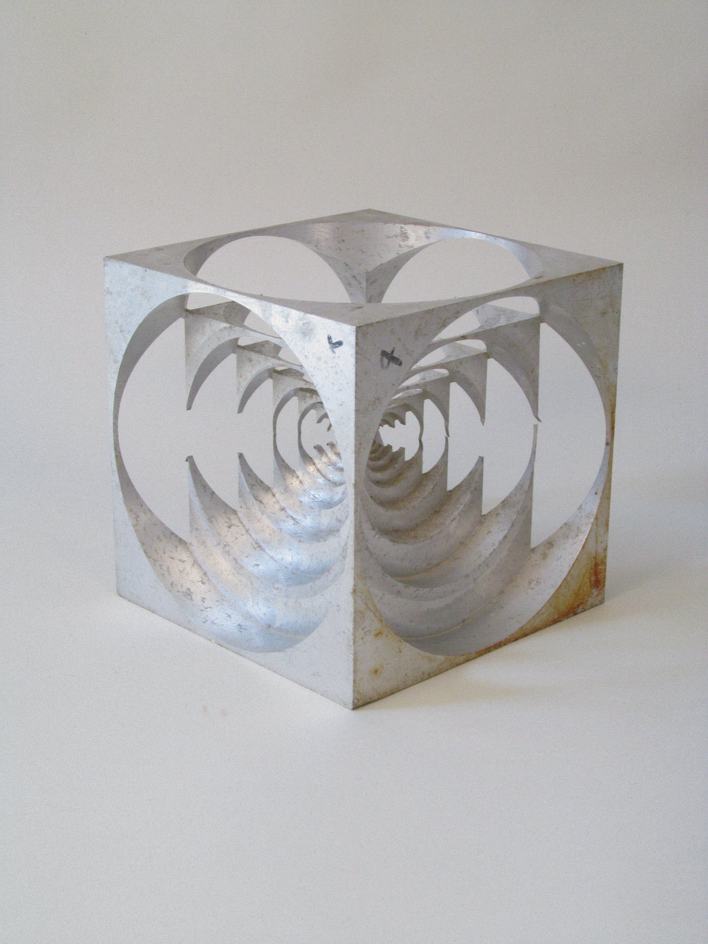 Turners Cube Aluminium Apprentice Piece