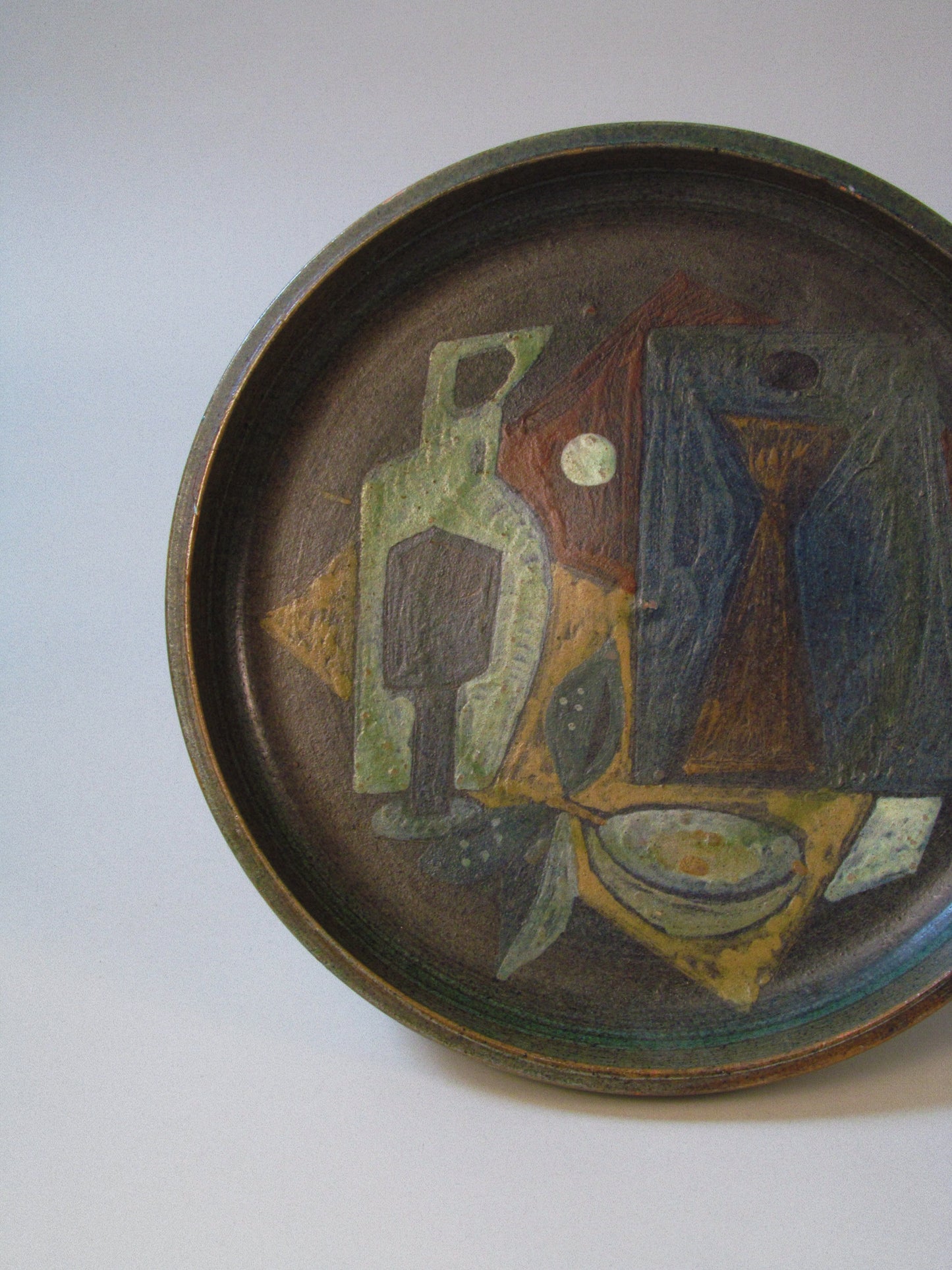 Cubist Charger c.1960