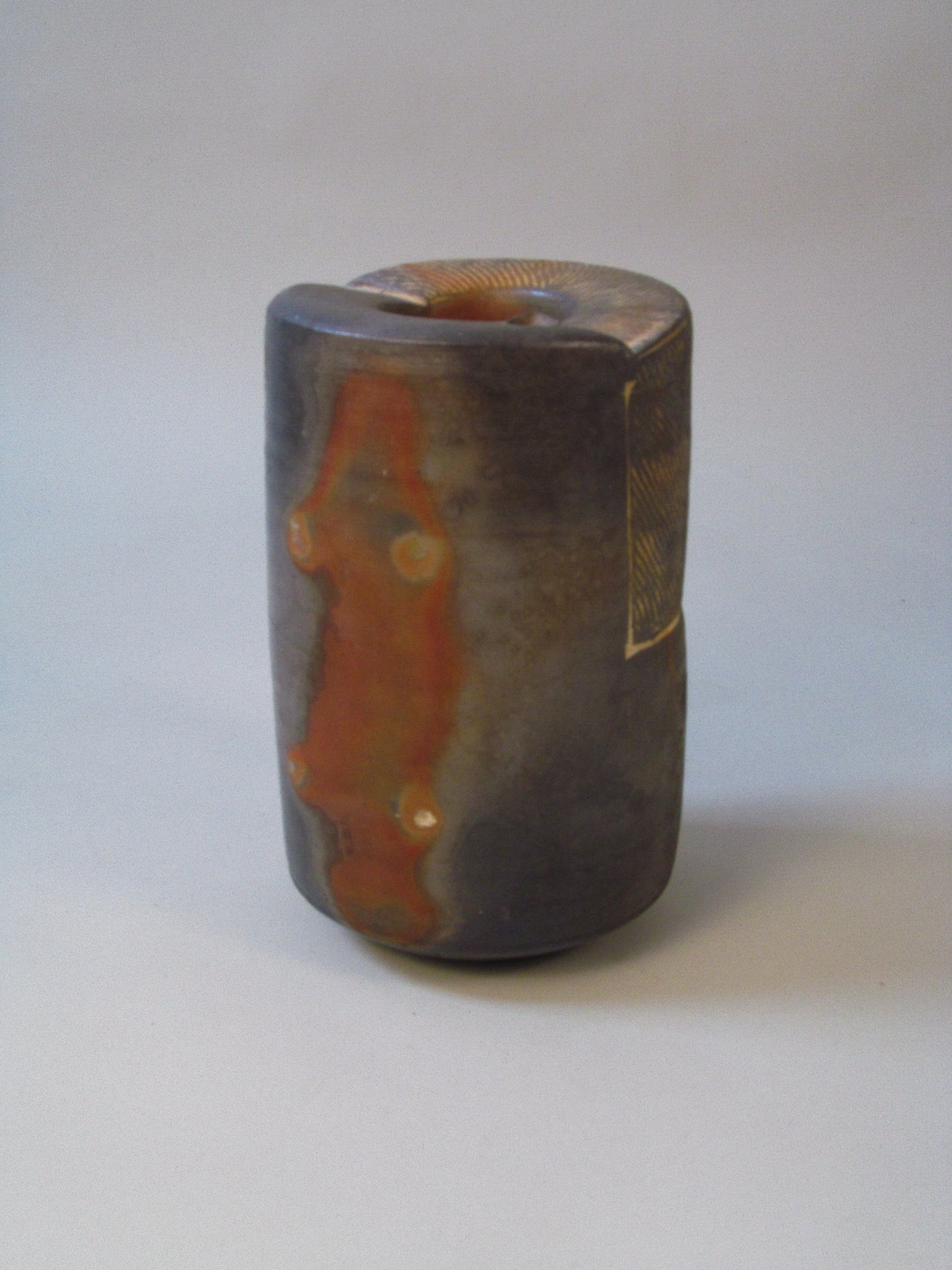 Large Studio Vase with Dual Opening