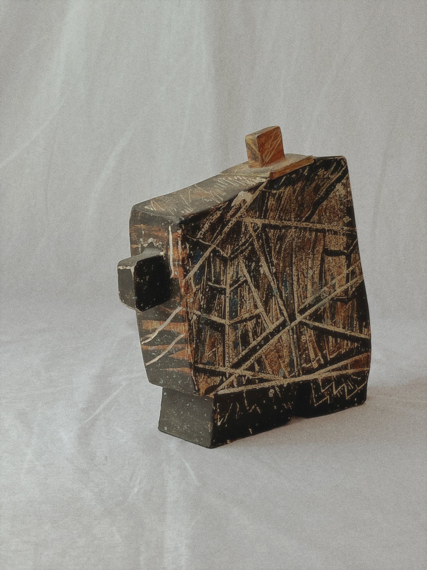 Earthenware Slab Vessel