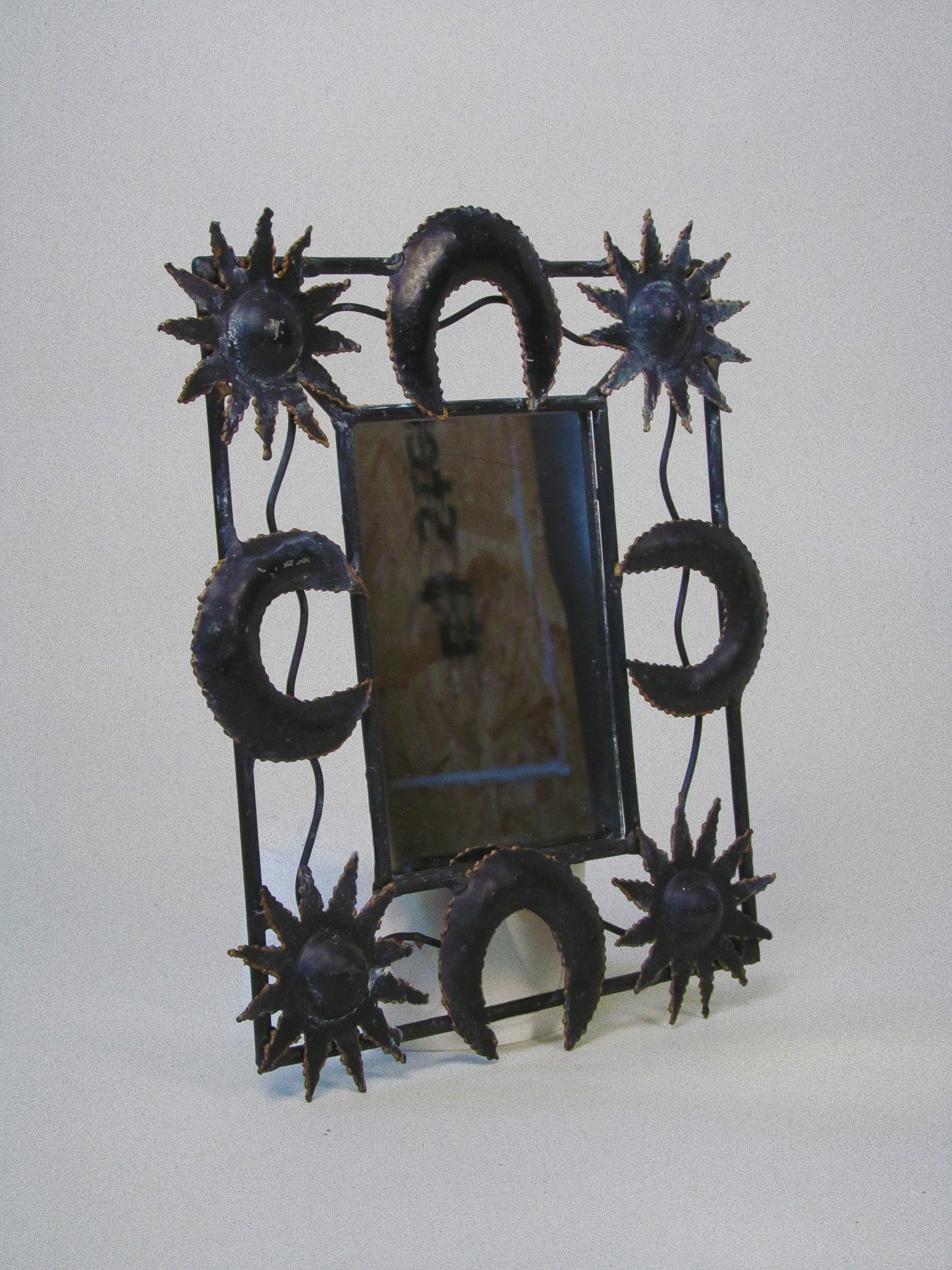 Forged Sun & Moon Mirror