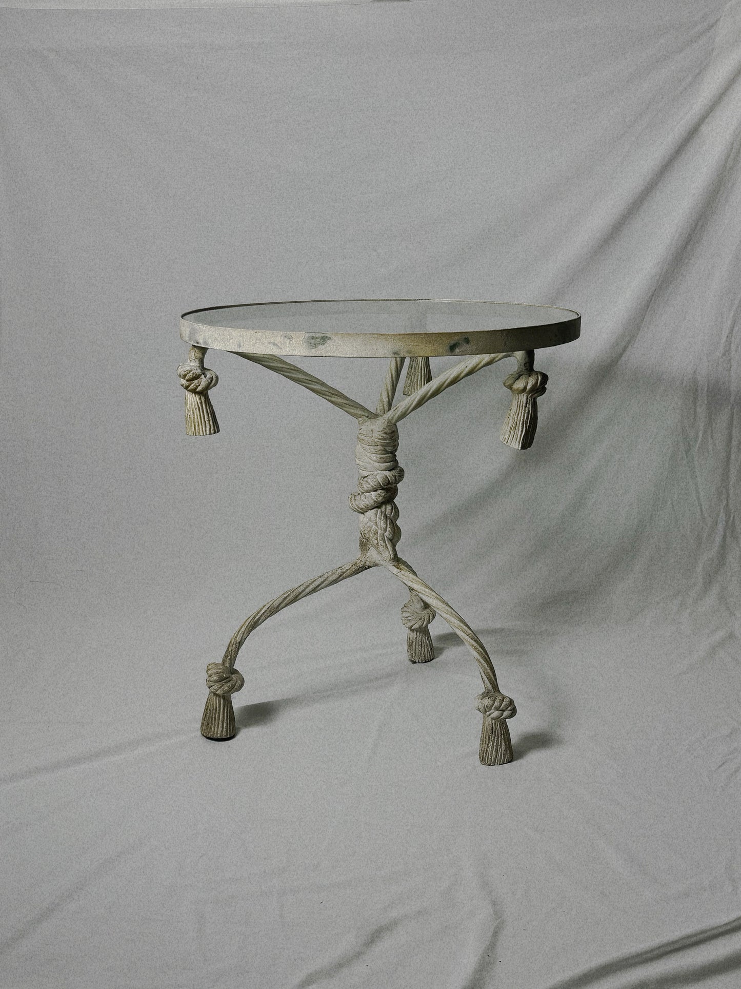 Iron Rope Side Table