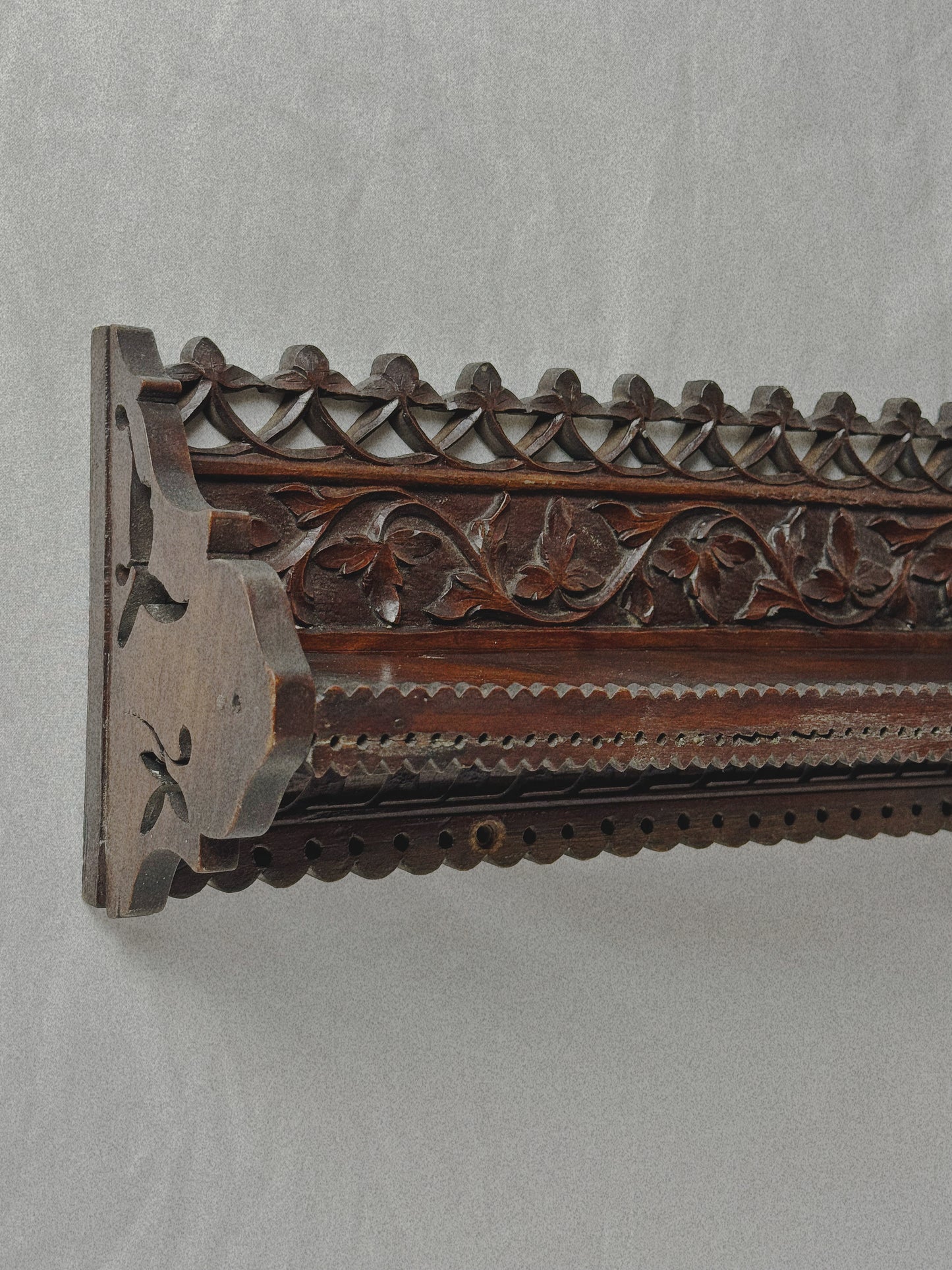Hand Carved Shelf