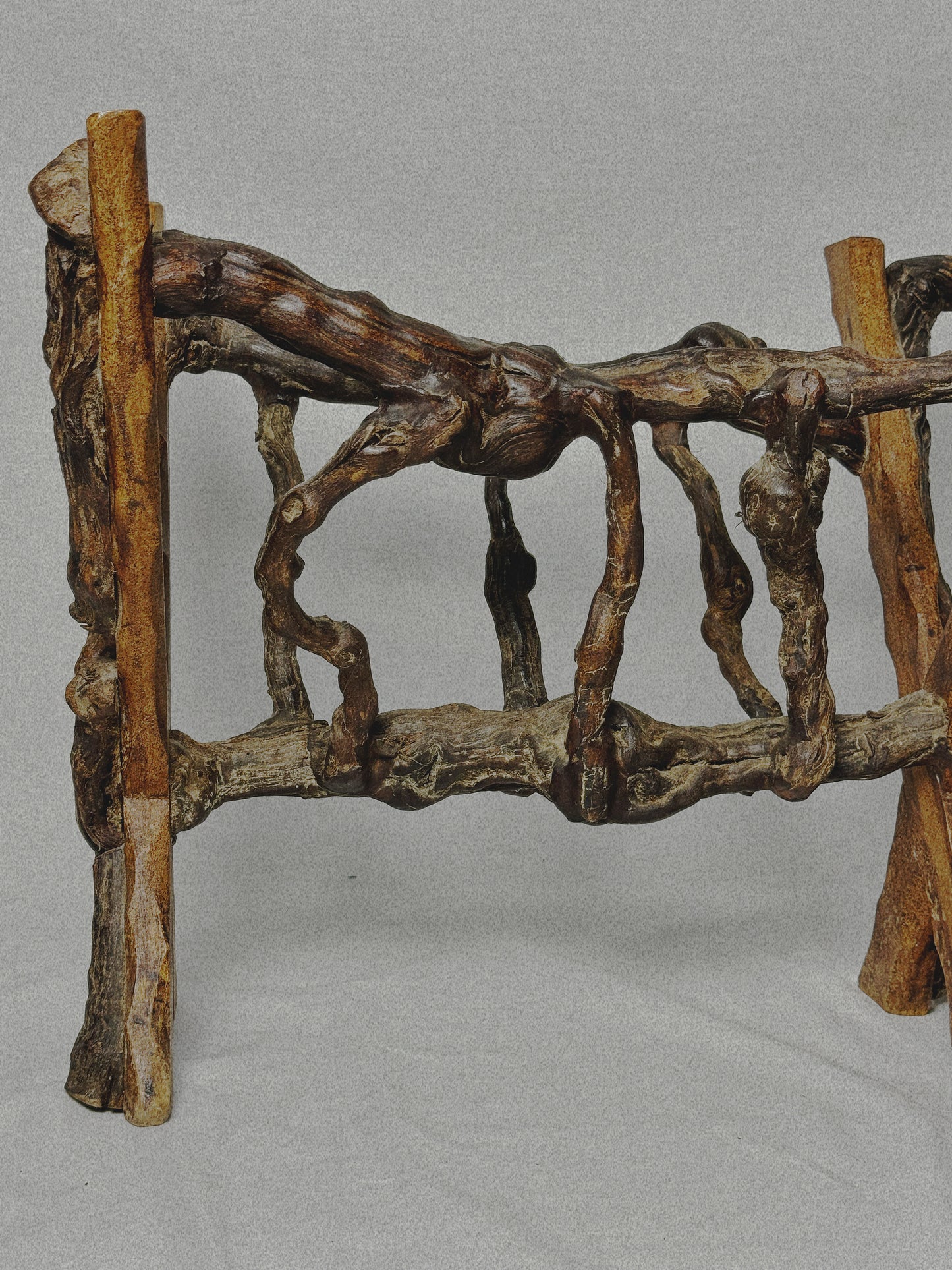 Vine Root Magazine Rack