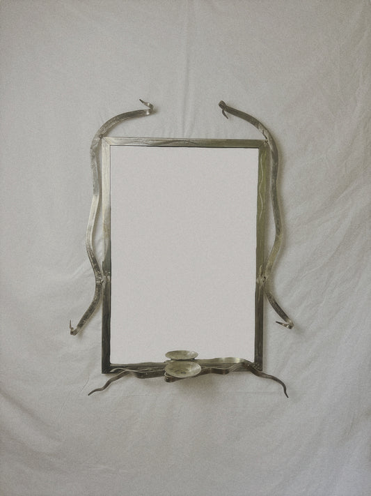 Steel Sconce Mirror