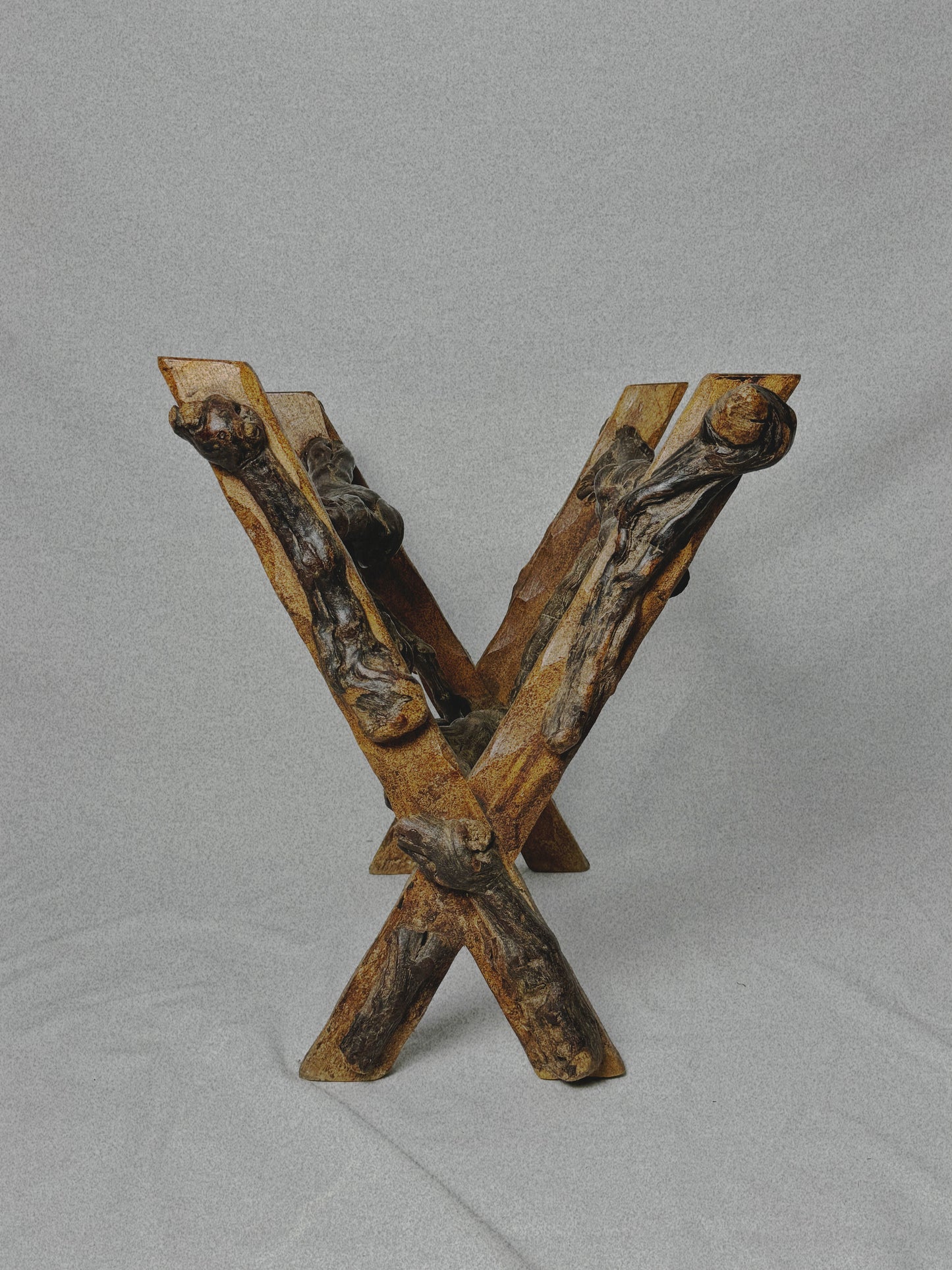 Vine Root Magazine Rack