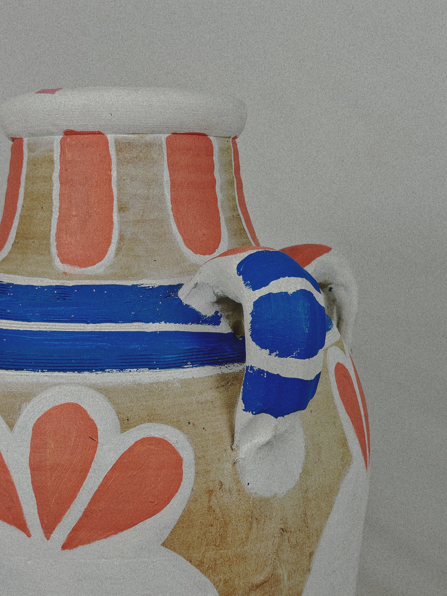 Hand Painted Urn