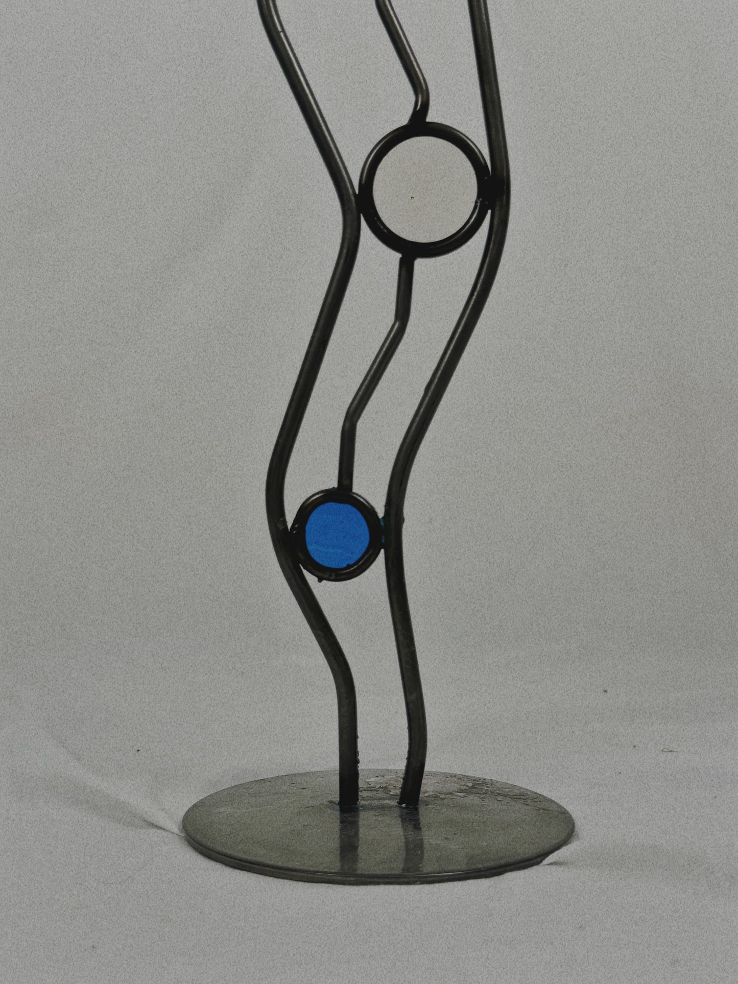 Steel & Glass Candleholders