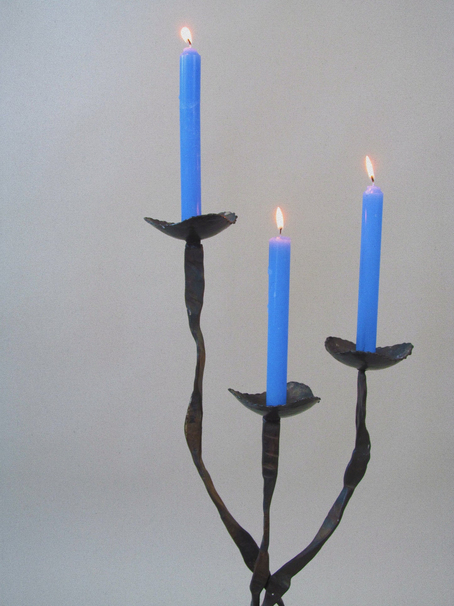 Organic Three Branch Candleholder