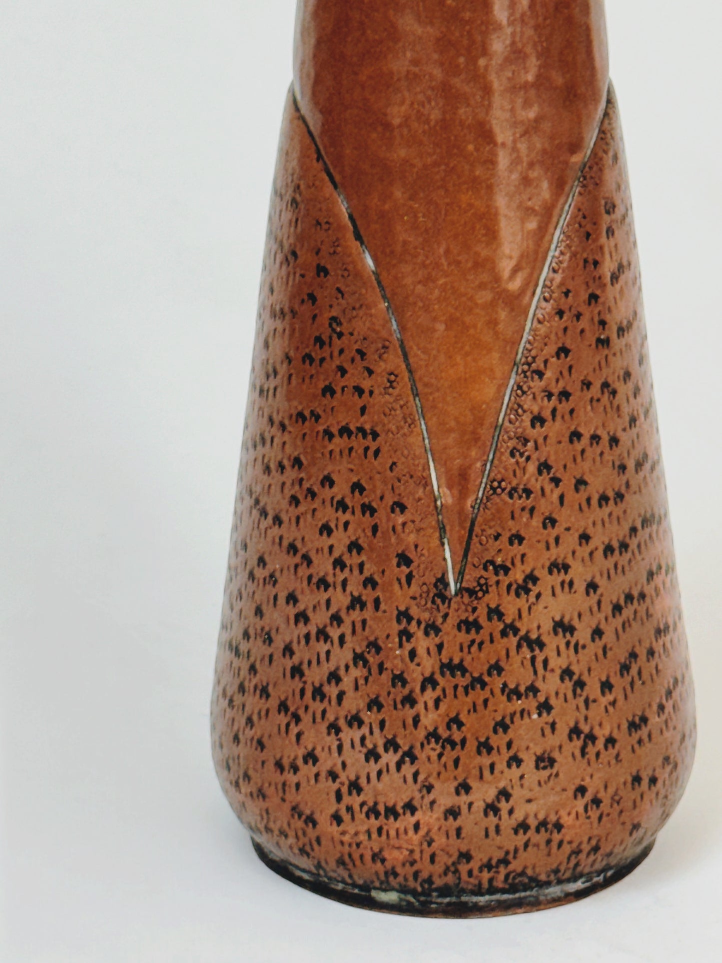 Hammered Copper Spouted Jug by Jean Goardere c.1940