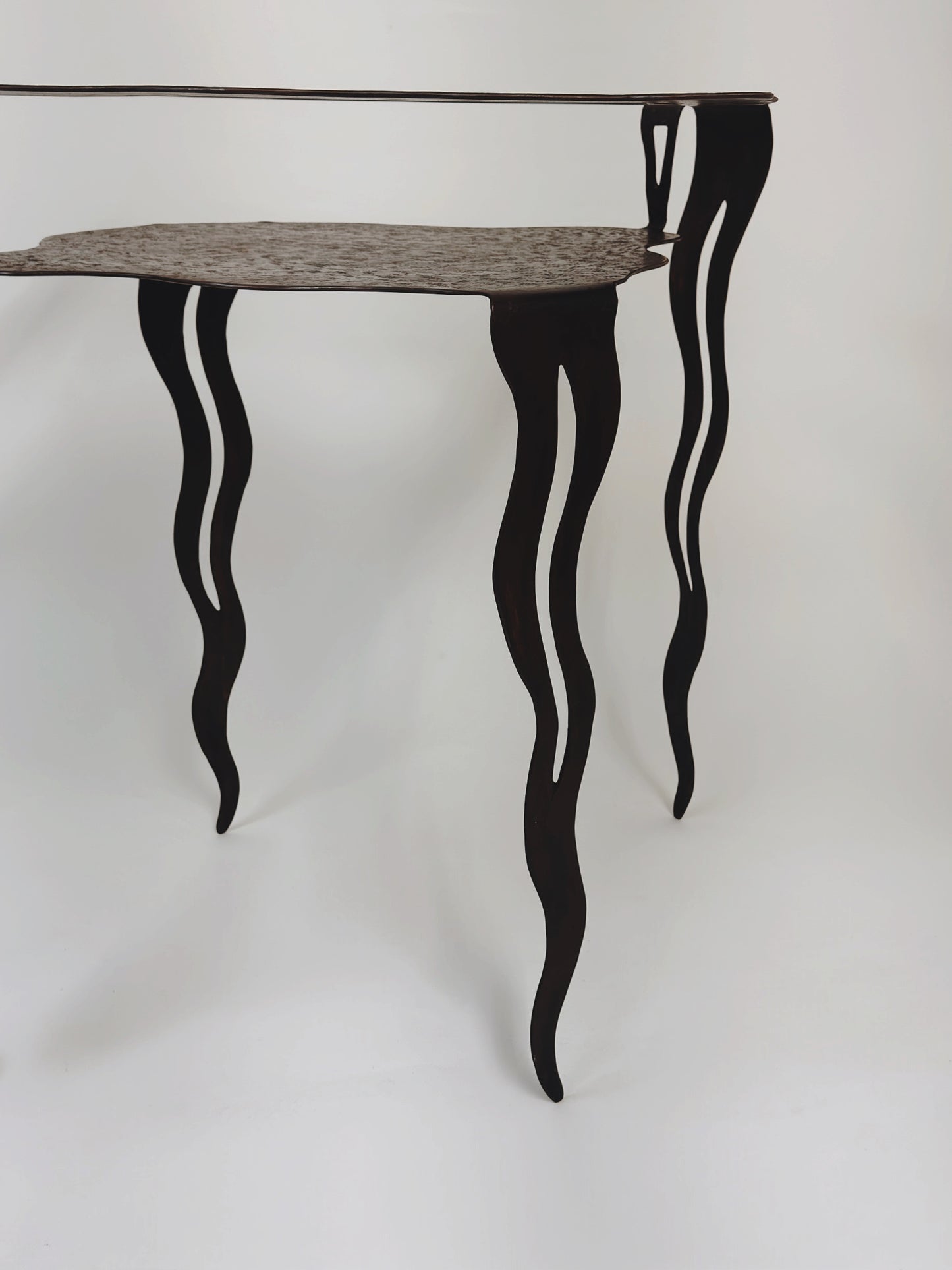 Steel Console Table by Arnaud Maurer