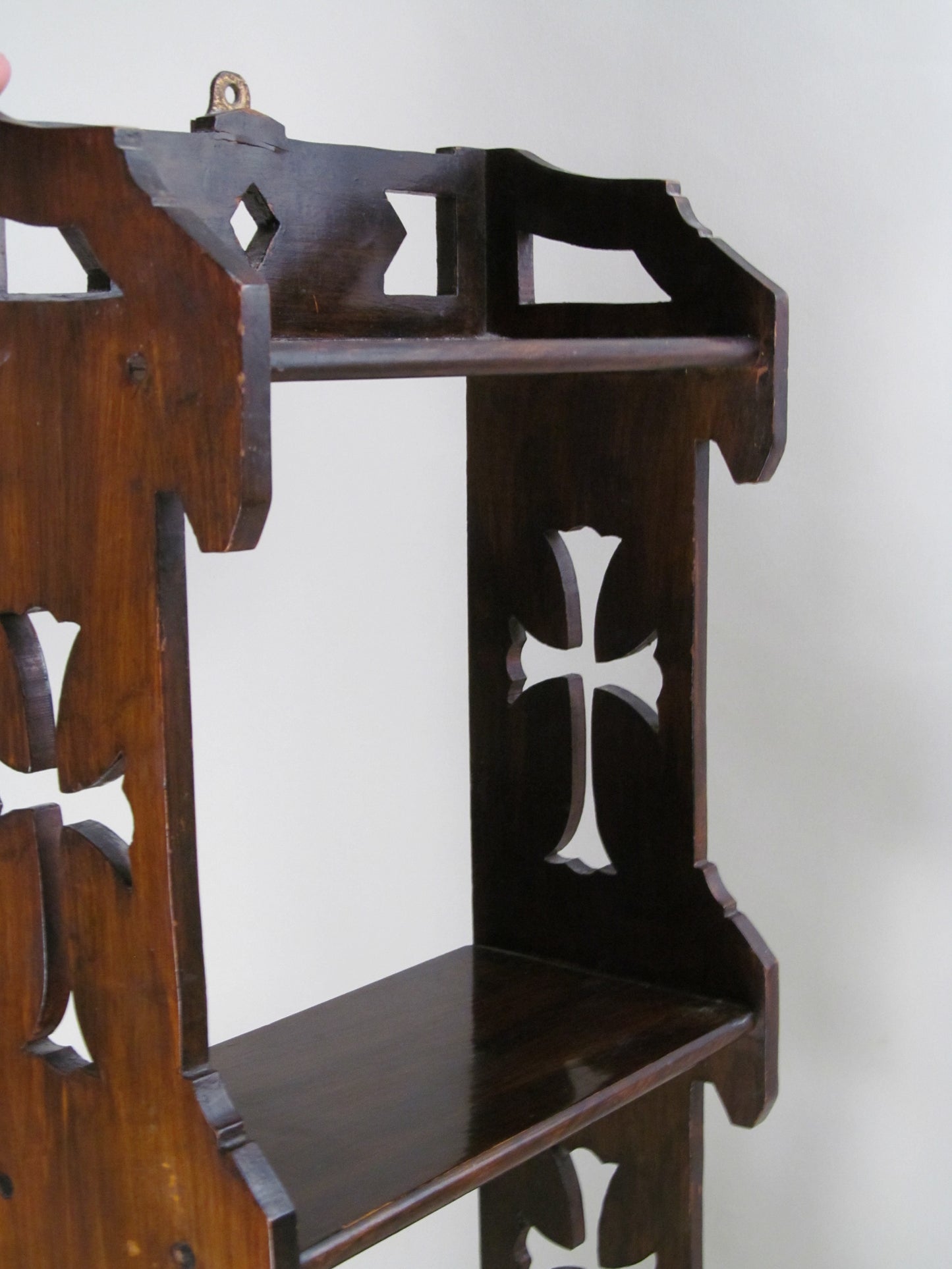 Gothic Revival Waterfall Shelf