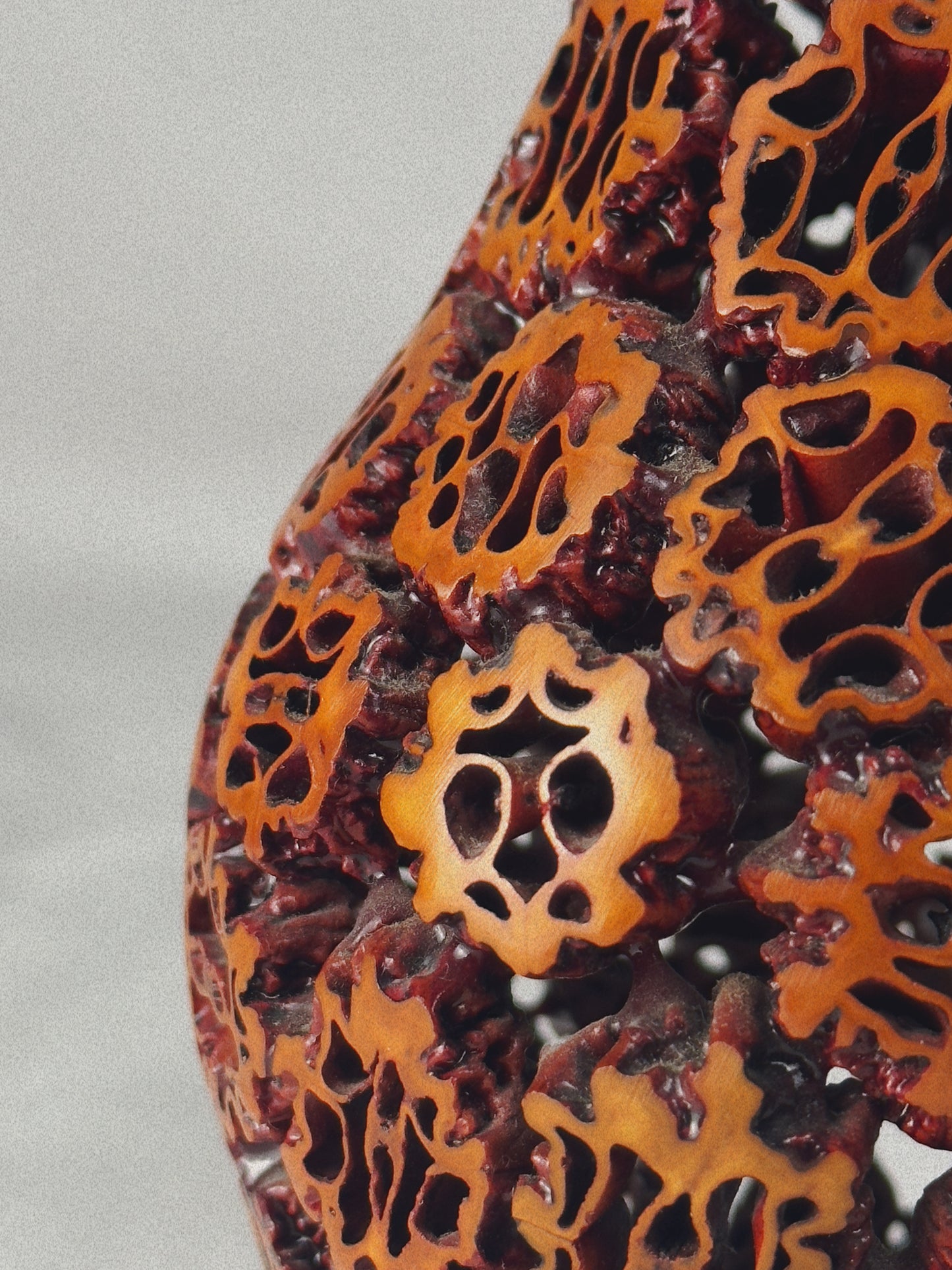 Walnut Vase