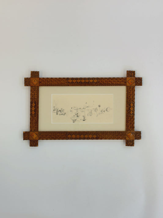 Modernist Graphite Drawing, c.1970