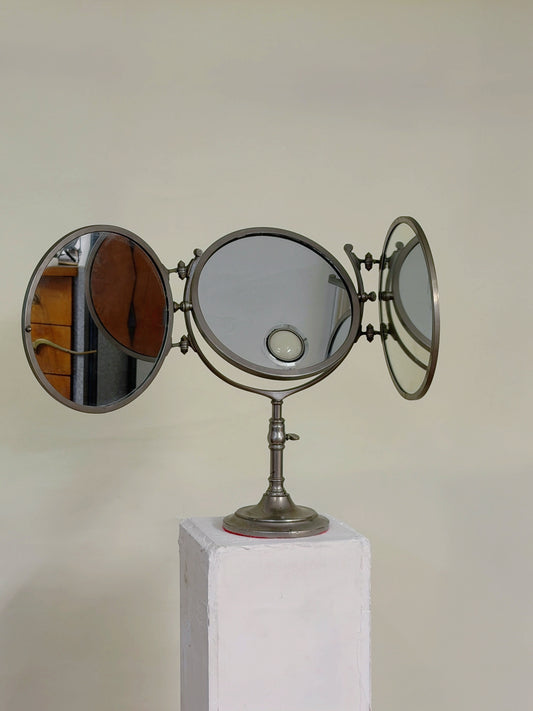 Maison Brot Triptych Illuminating Vanity Mirror c1920