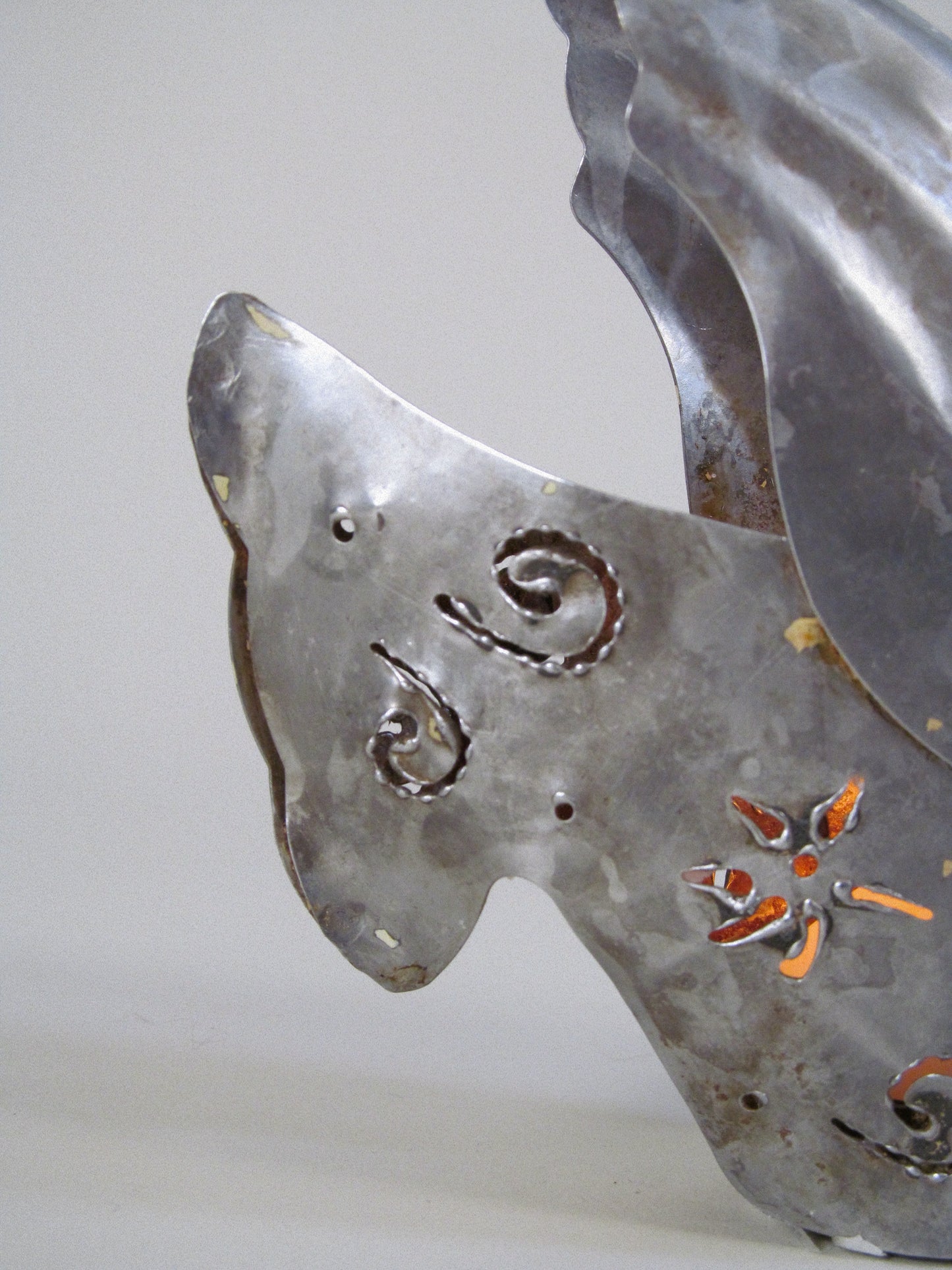 Steel Bird Candleholder