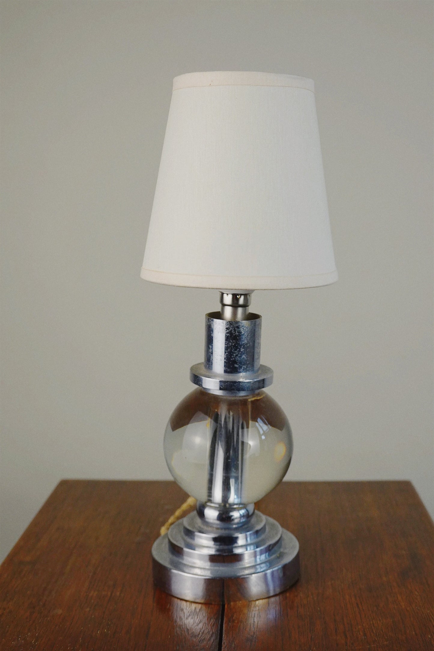 Table Lamp Attributed to Jacques Adnet