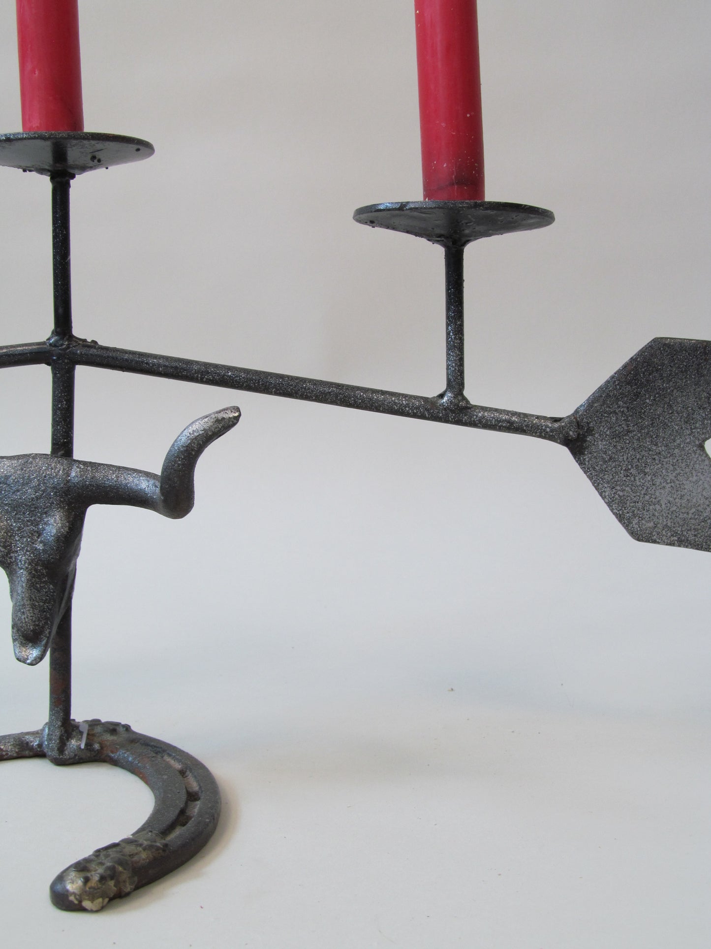 Bull and Arrow Candelabra