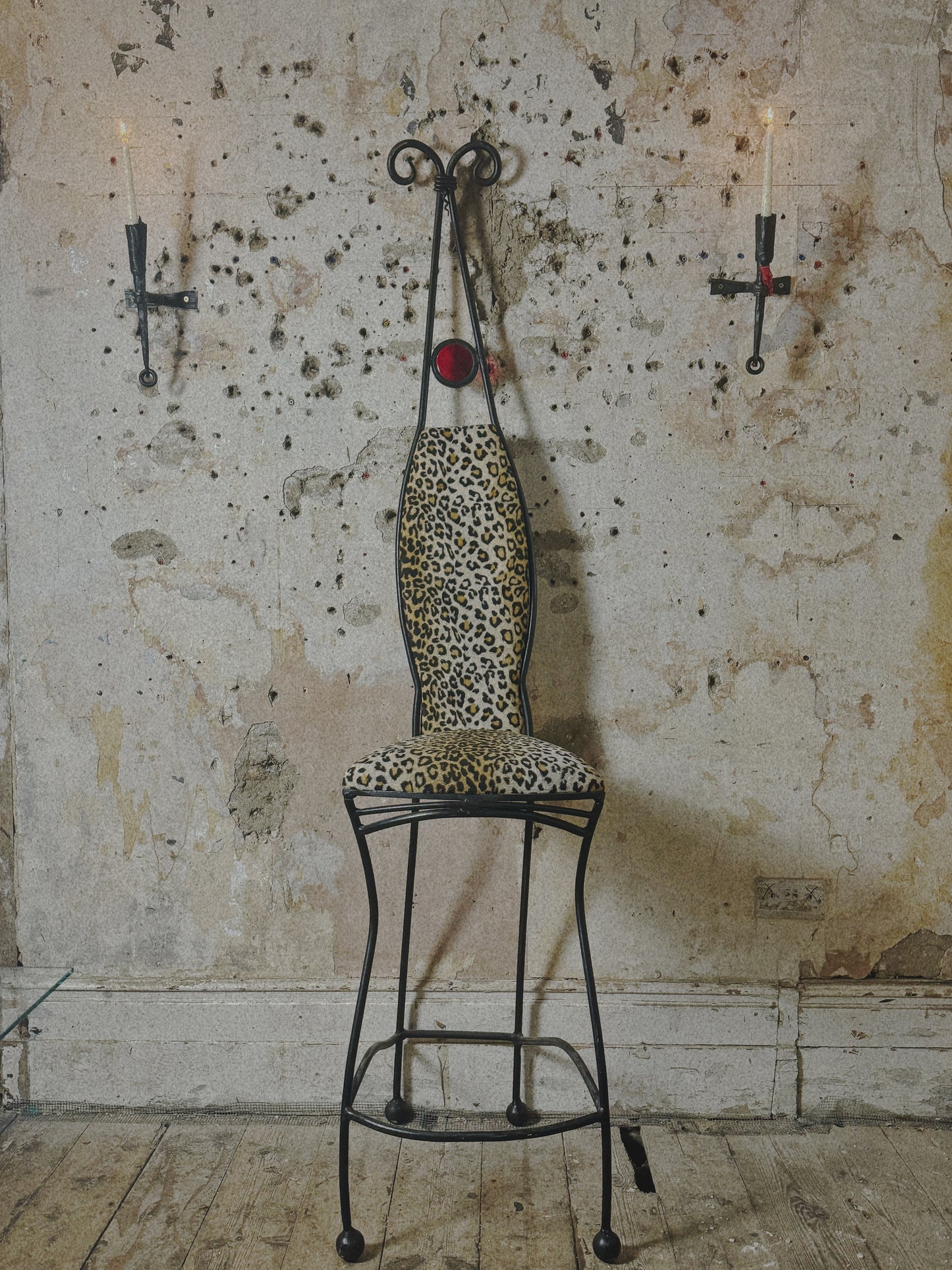 Cheetah Stool