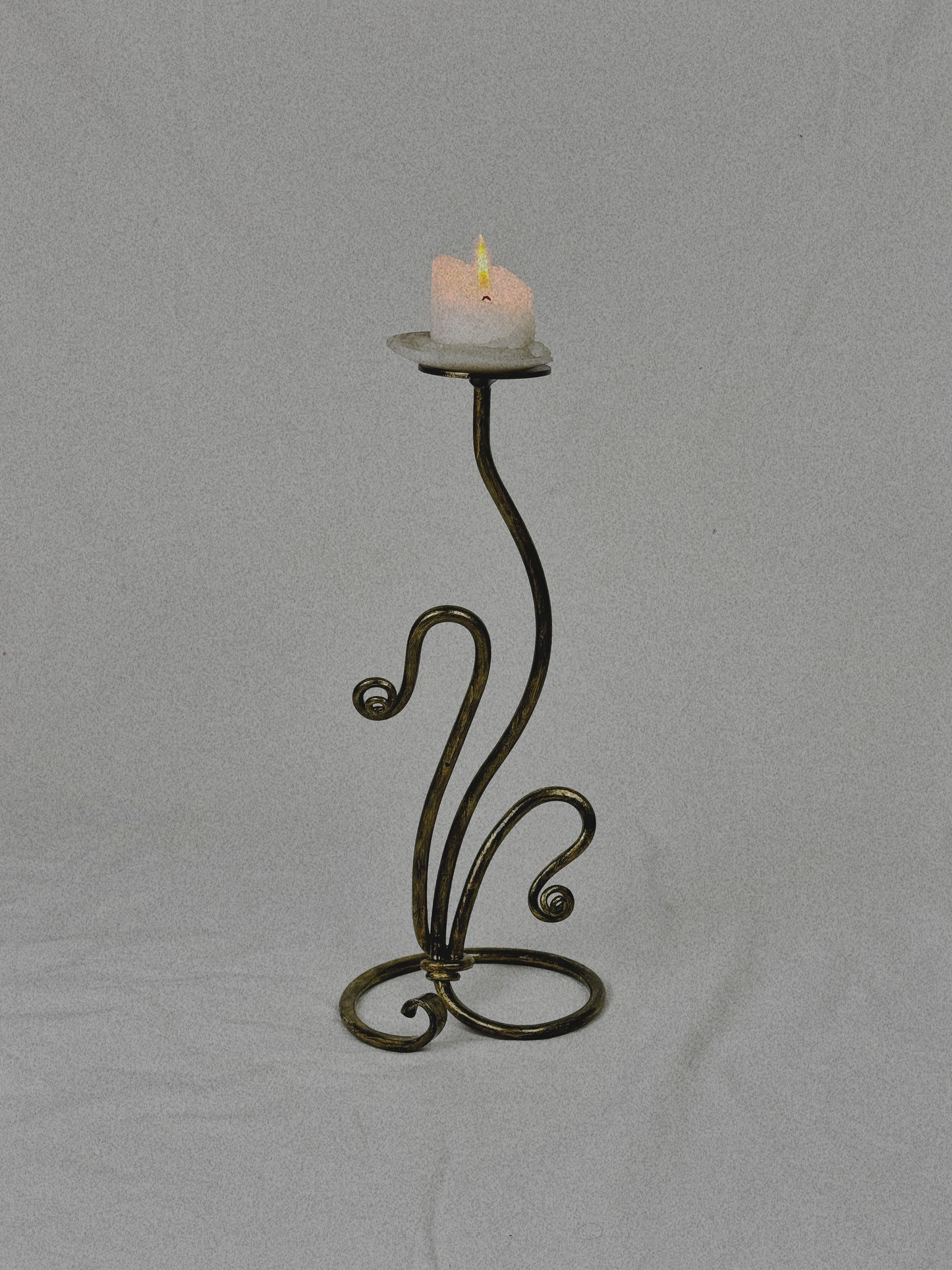 Iron Candleholder