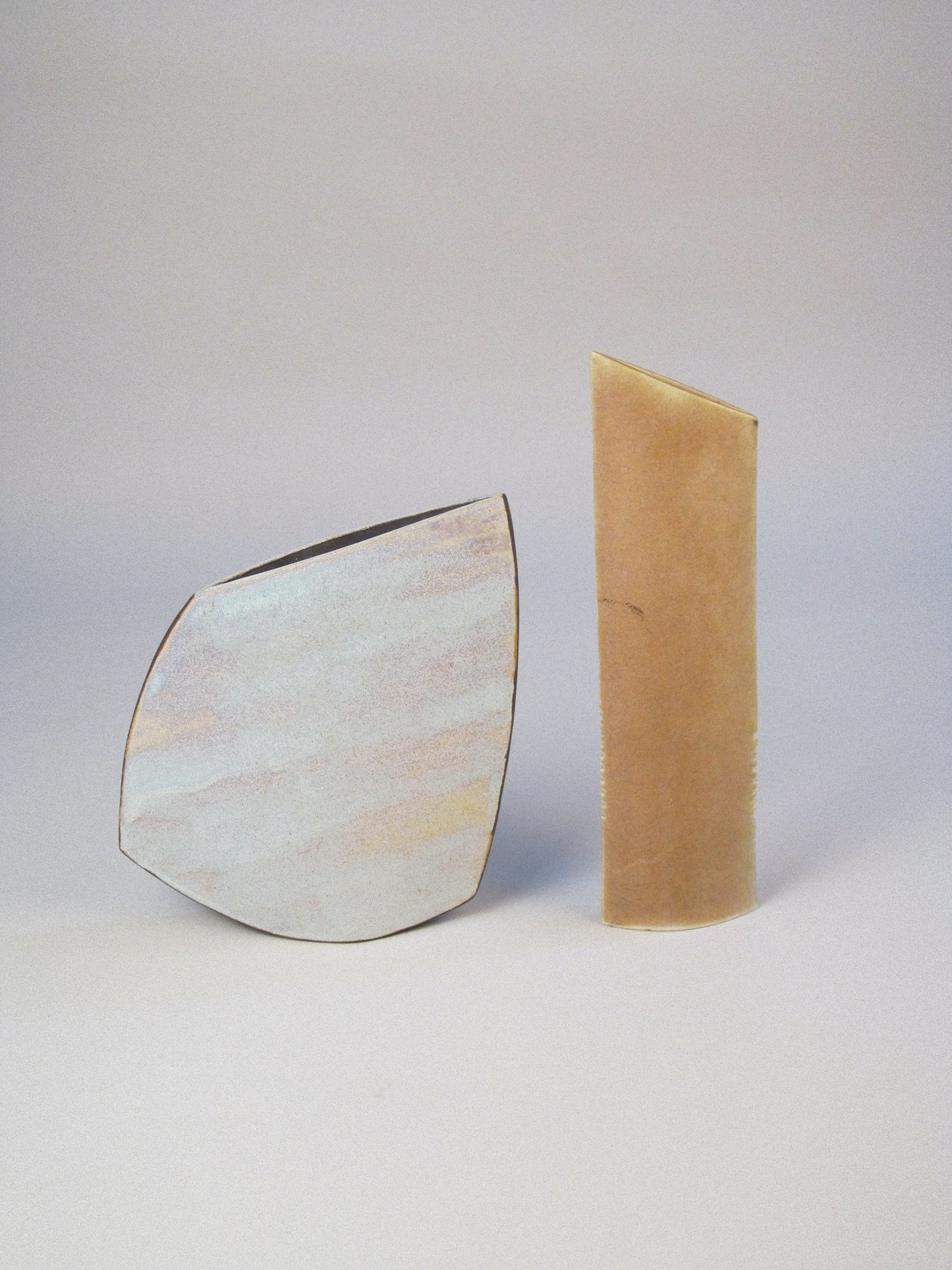 Val Barry, Pair of Studio Vases, England c.1980