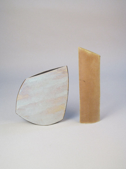 Val Barry, Pair of Studio Vases, England c.1980