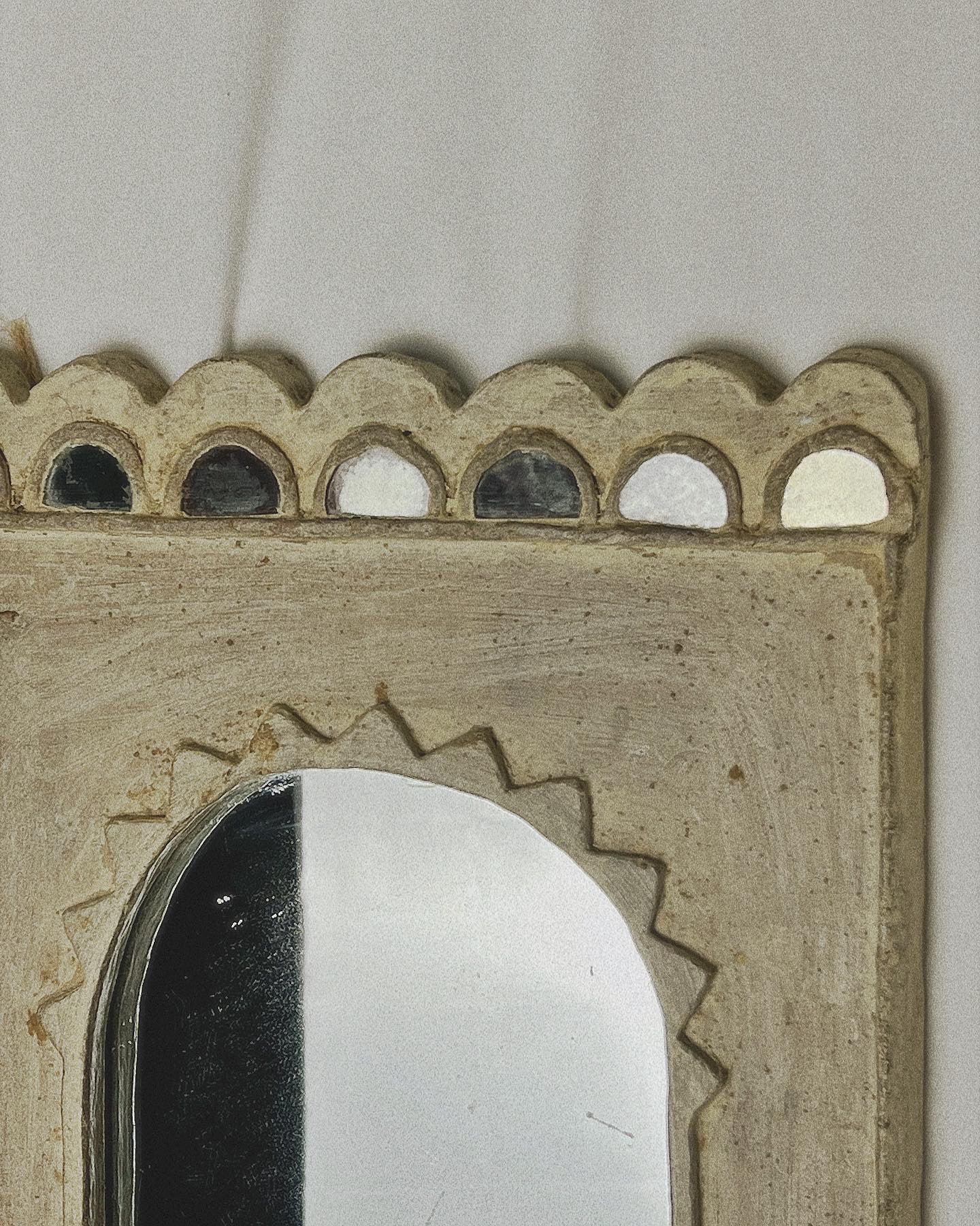 Plaster Mirror