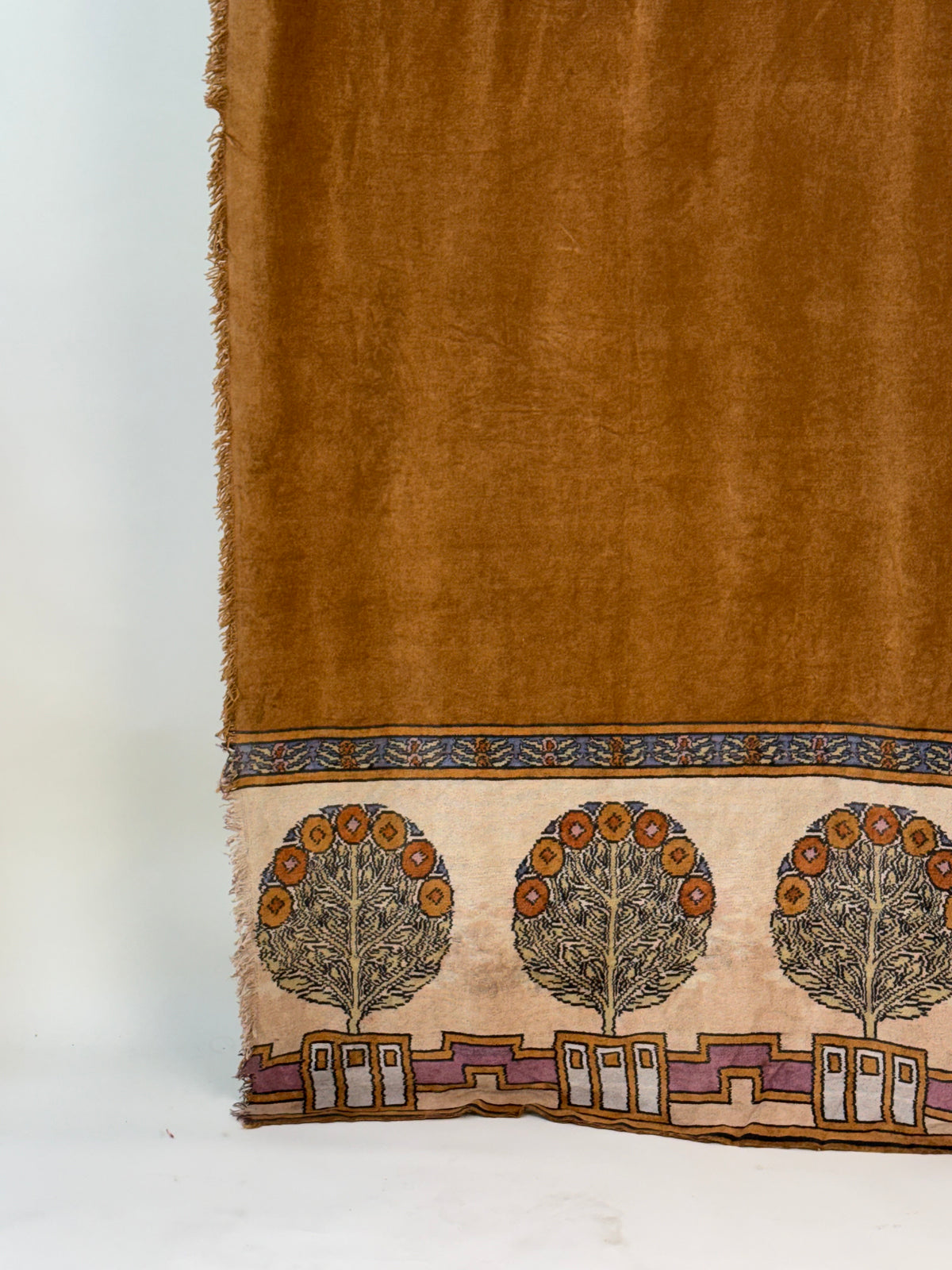 Arts & Crafts Chenille Curtain c.1900