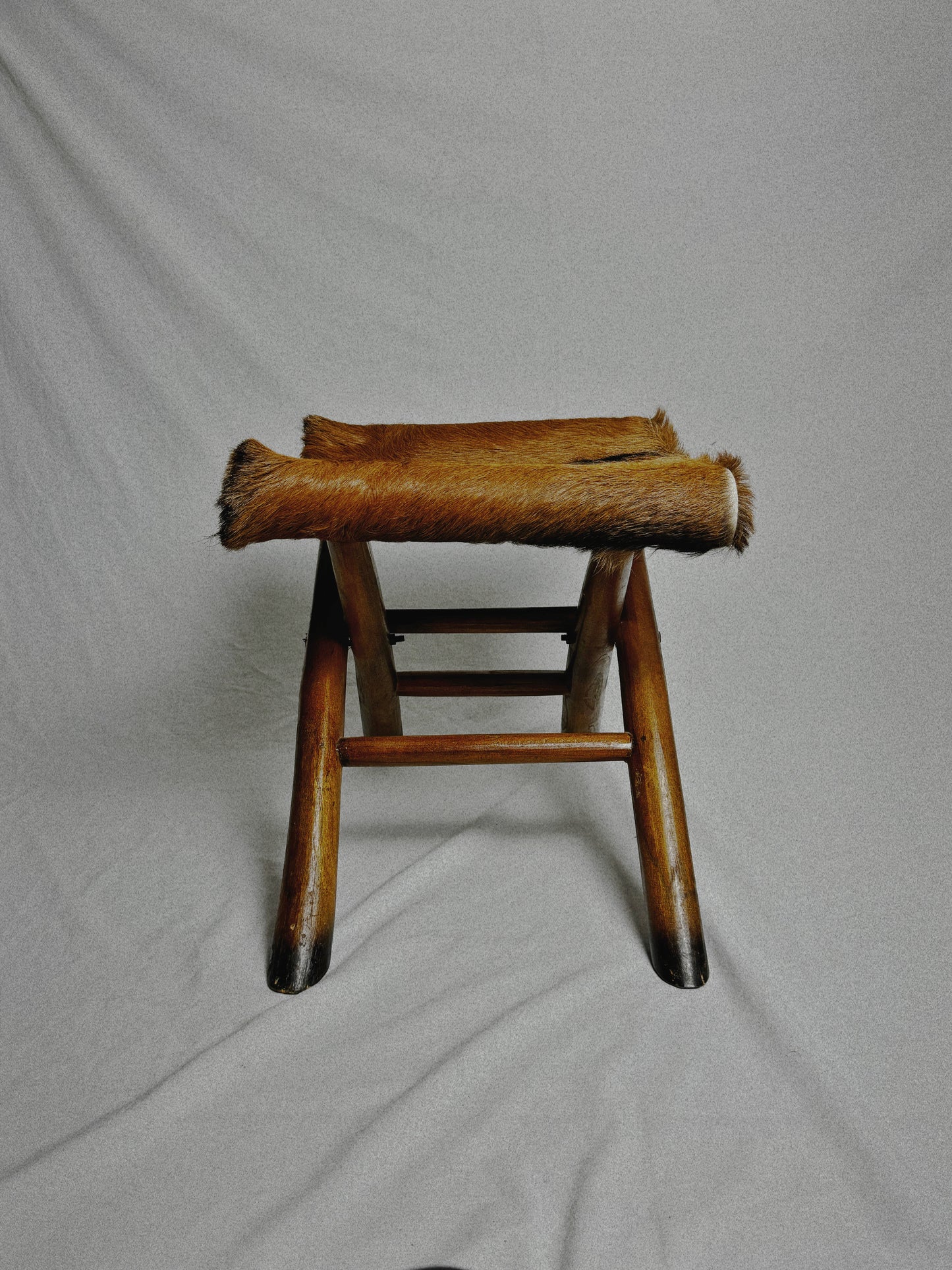 Goat Hide Stool