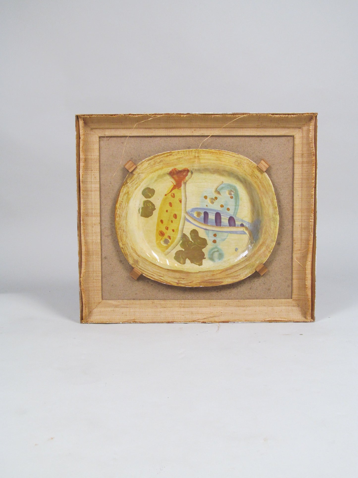 Mounted Plate, Fish Supper