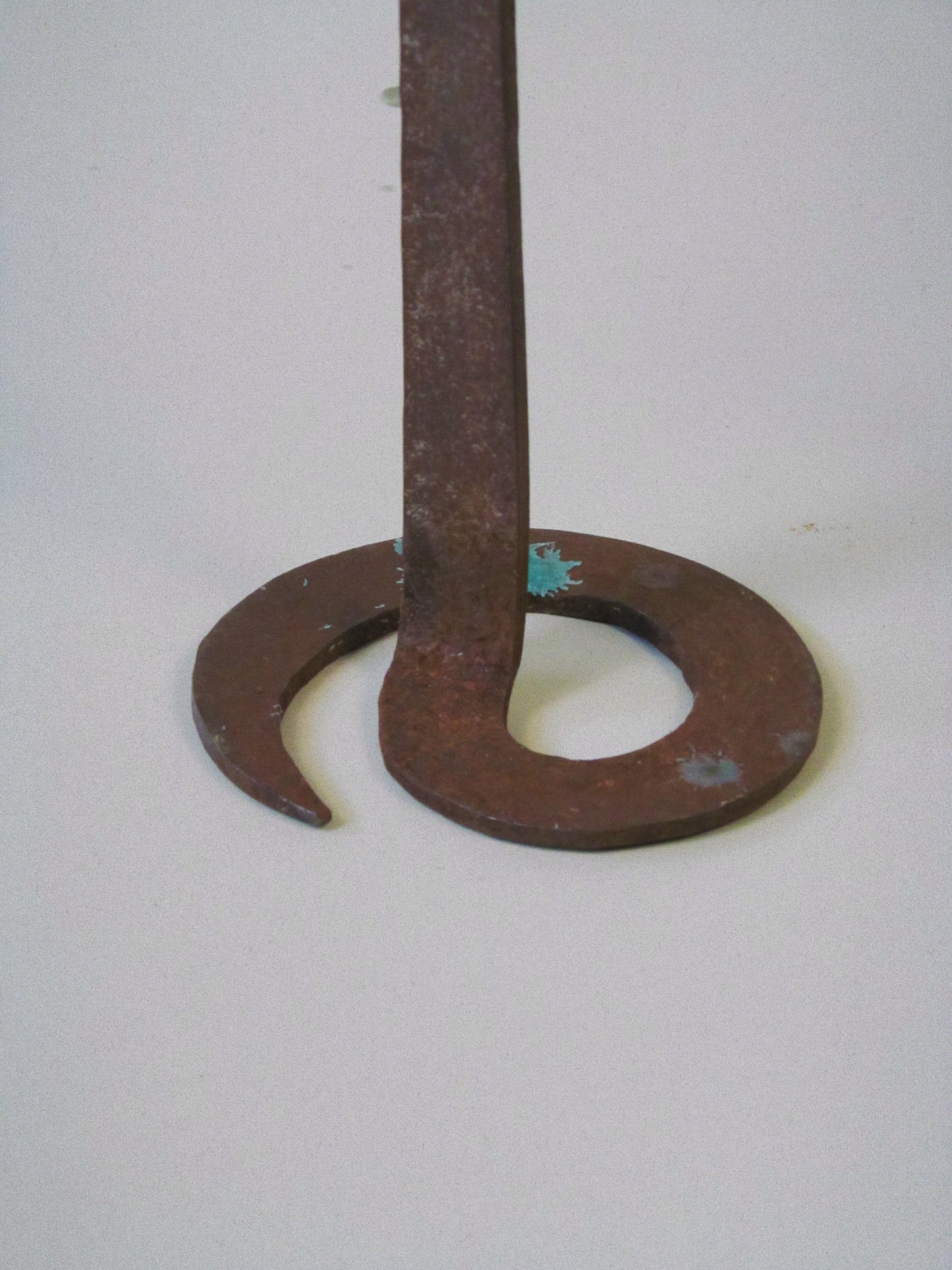 Forged steel Candleholder