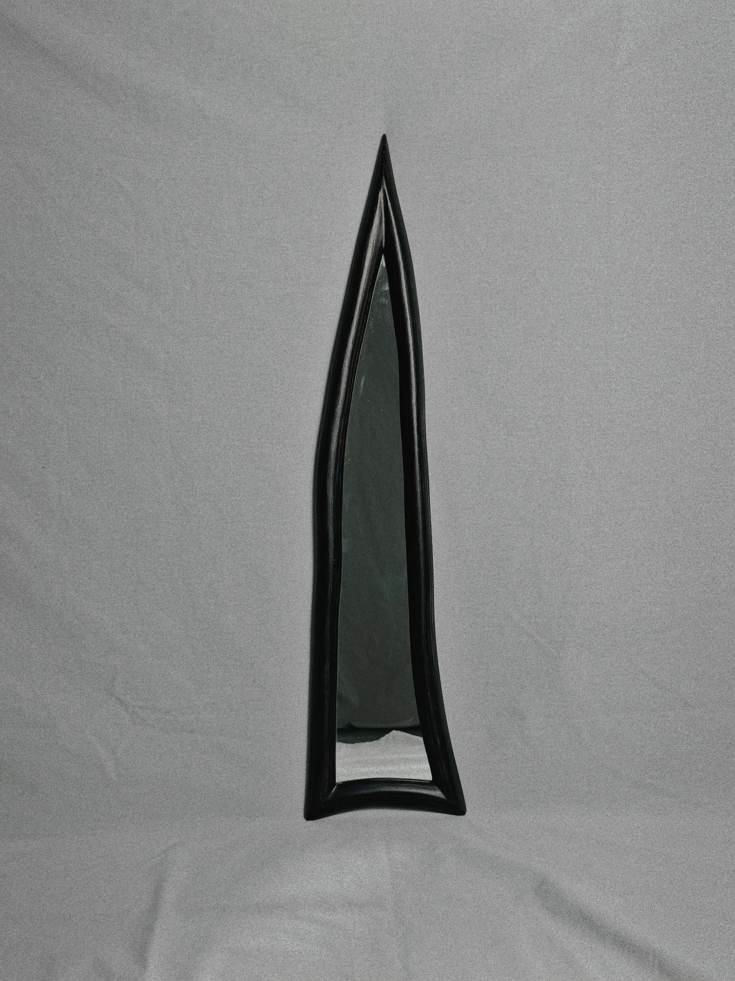 Ebonised Birch Mirror