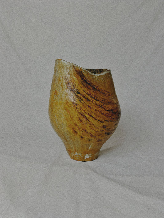 Glazed Stoneware Vessel