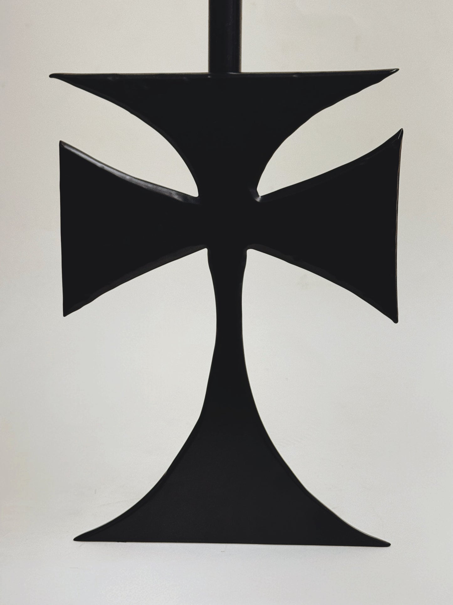 Myakin Maltese Cross Candleholders