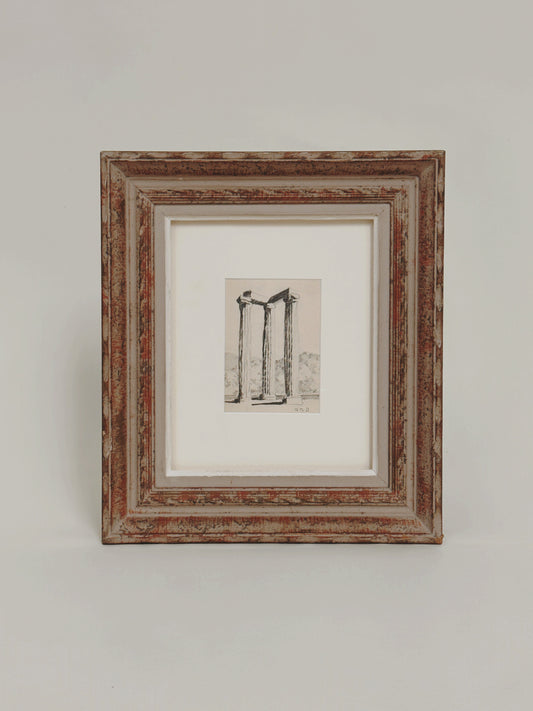Rodolphe-Théophile Bosshard, Nemea / Corinth Original Travel Drawing c.1930