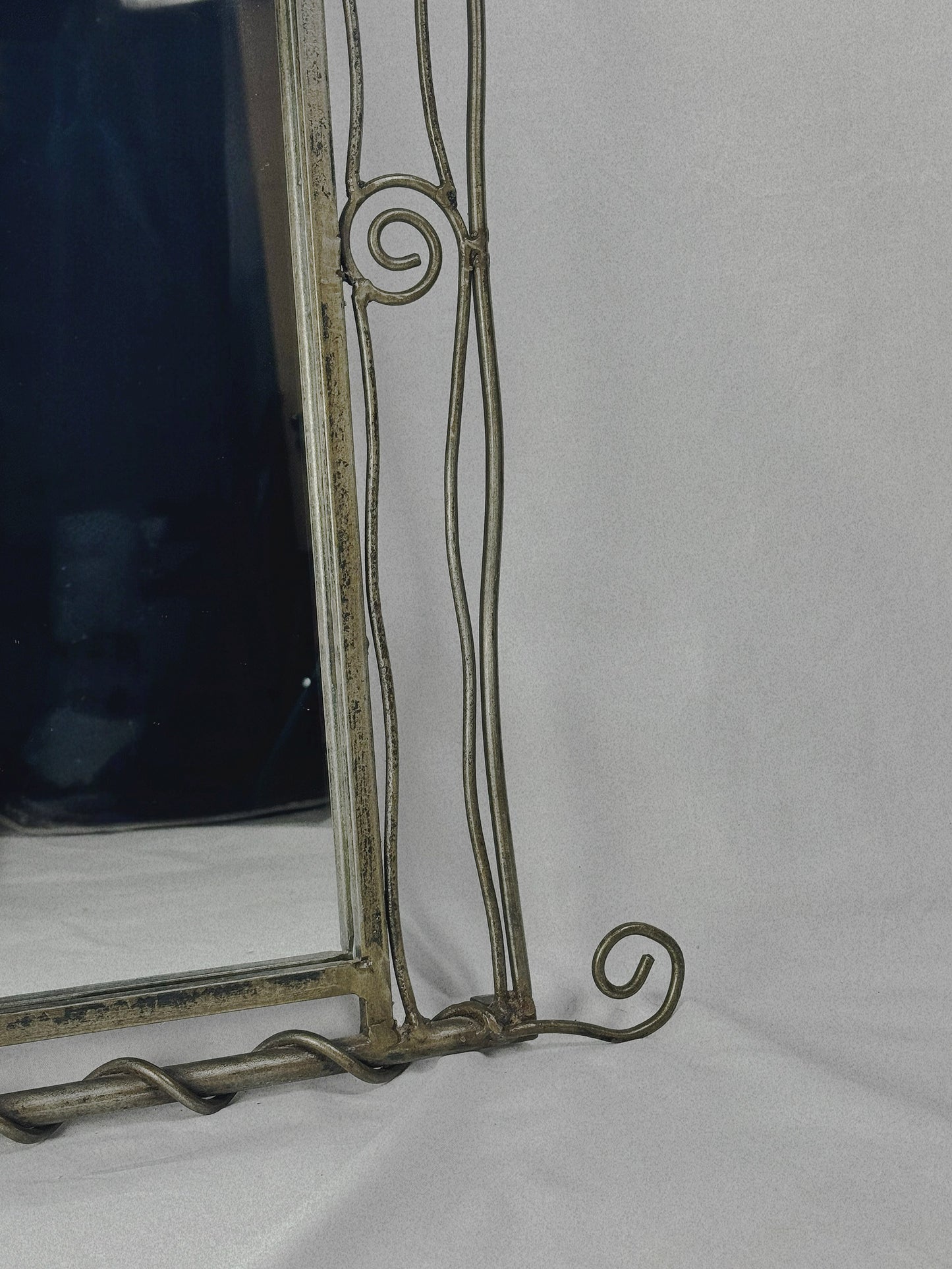 Iron Swirl Mirror
